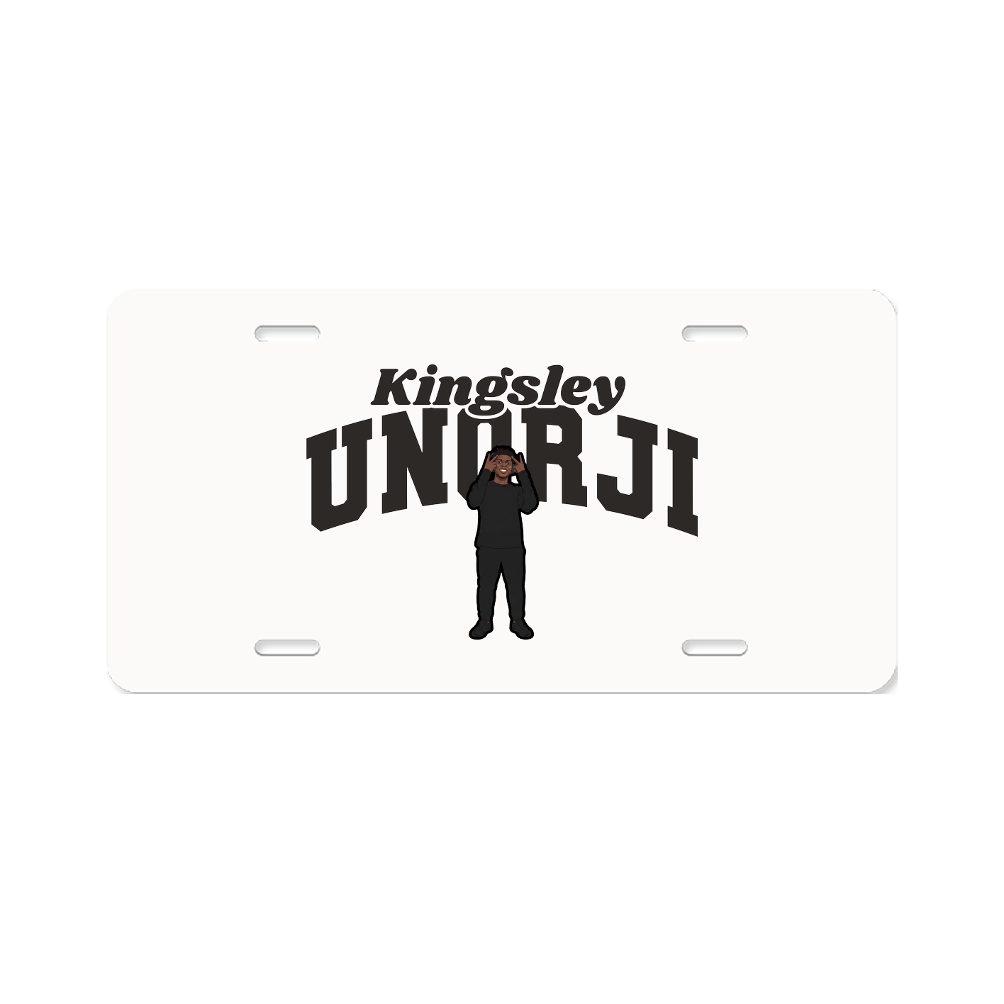 License Plate — Signature Arch in Classic