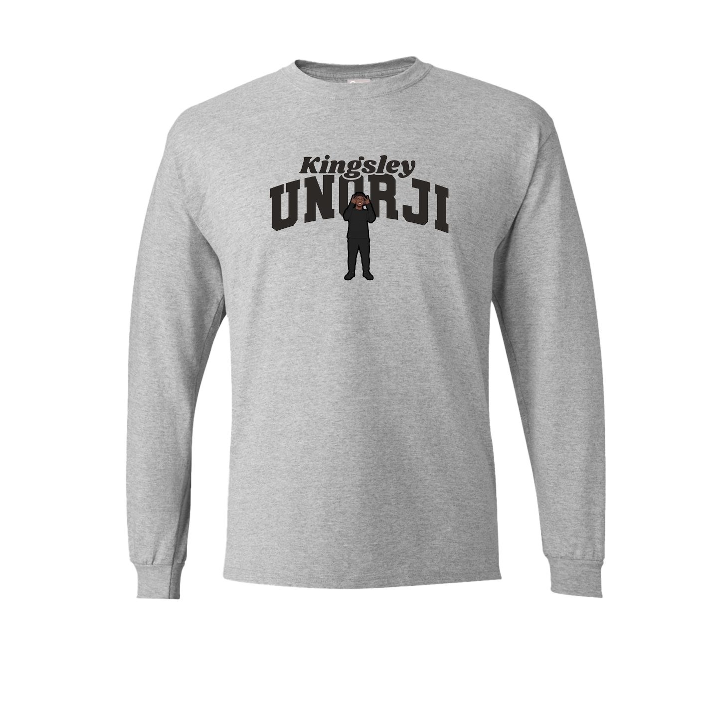 Long Sleeve Tee — Signature Arch in Grey