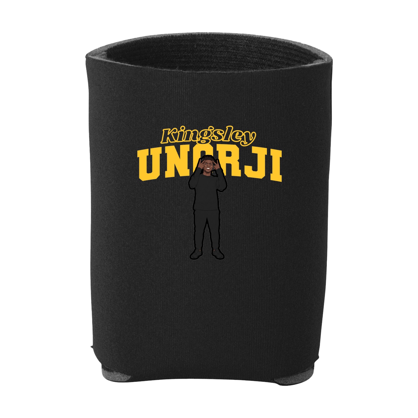 Can Holder — Name Arch in Black