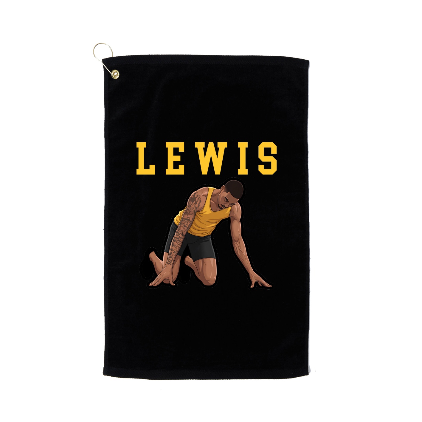 Golf Towel — Shirsey in Black
