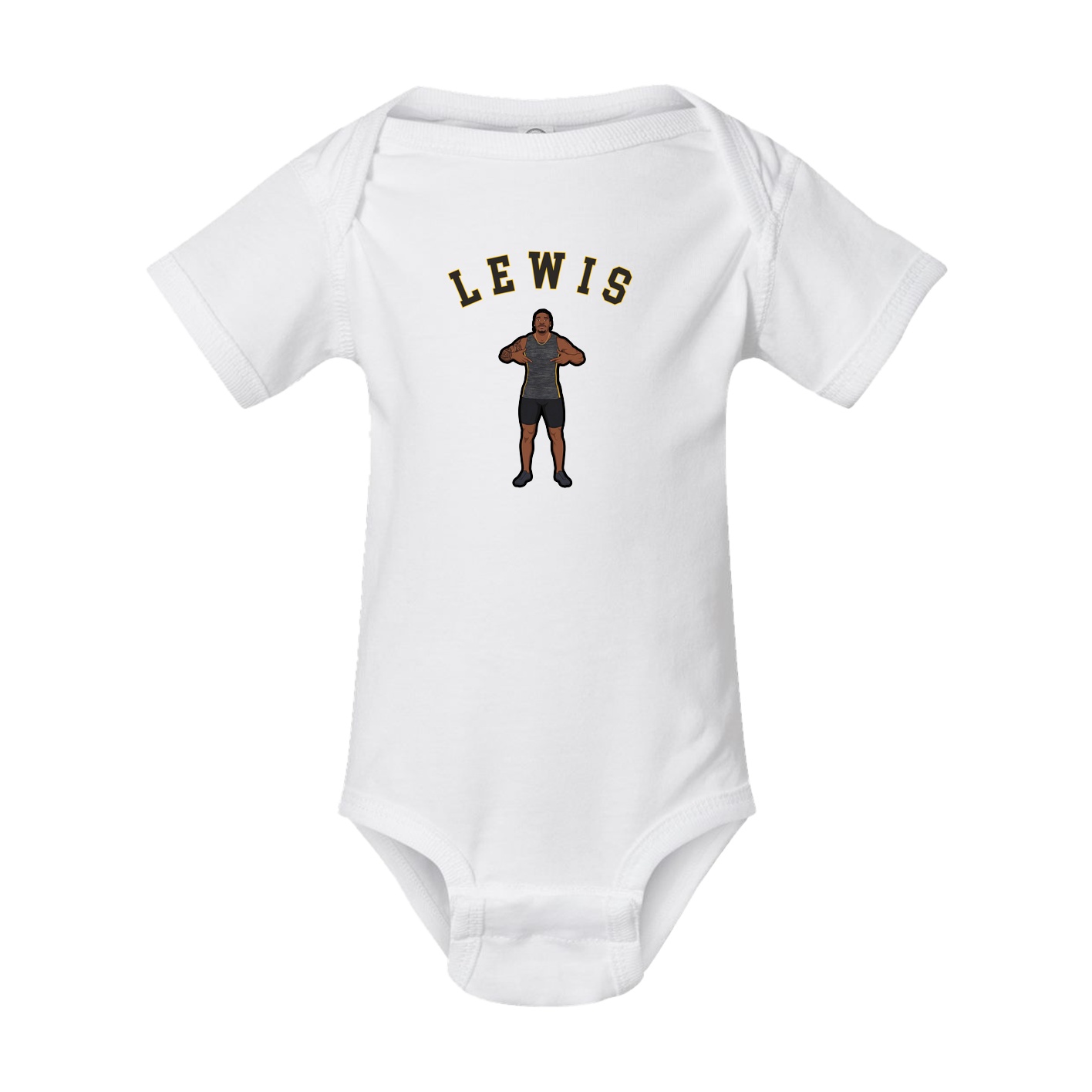 Baby Onesie — Shirsey Arch in White