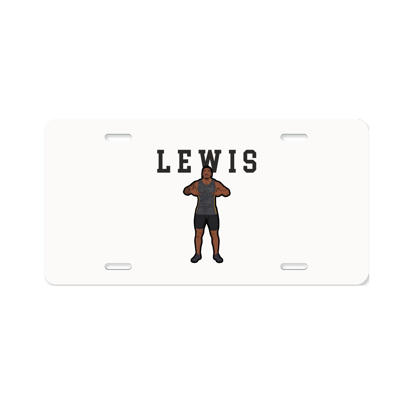 License Plate — Shirsey in Classic