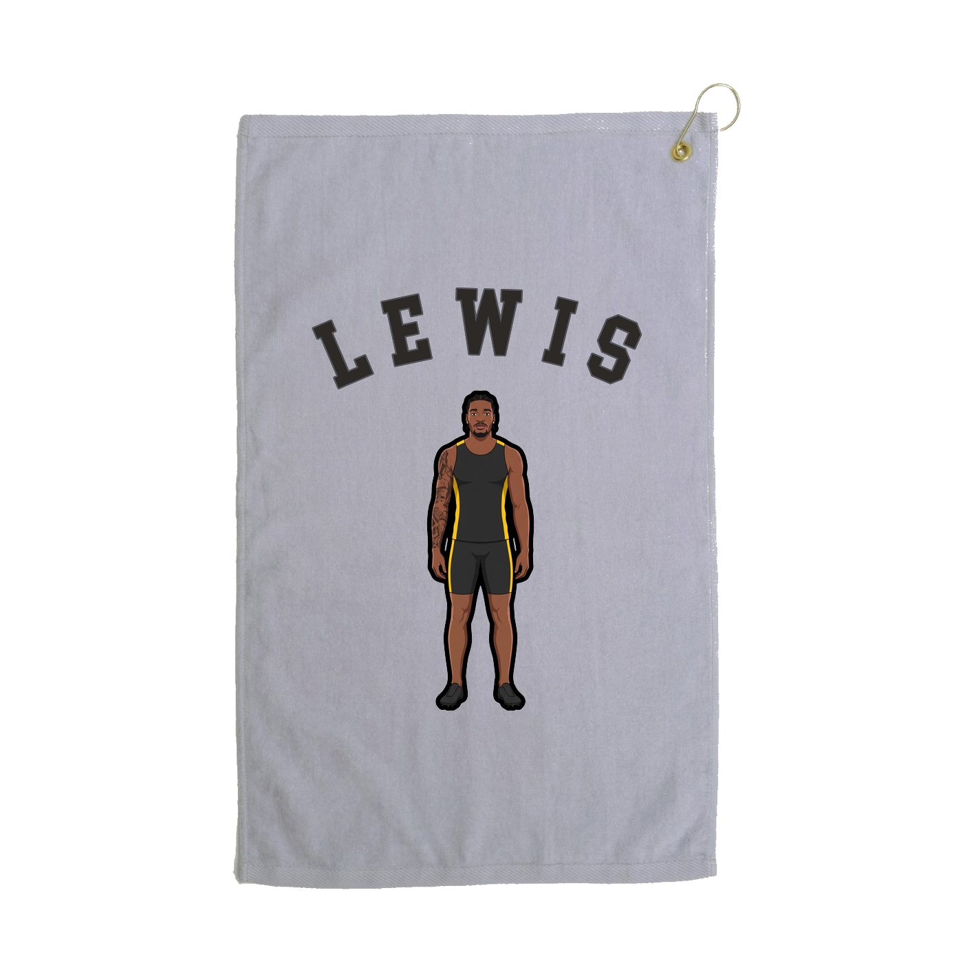 Golf Towel — Shirsey Arch in Grey