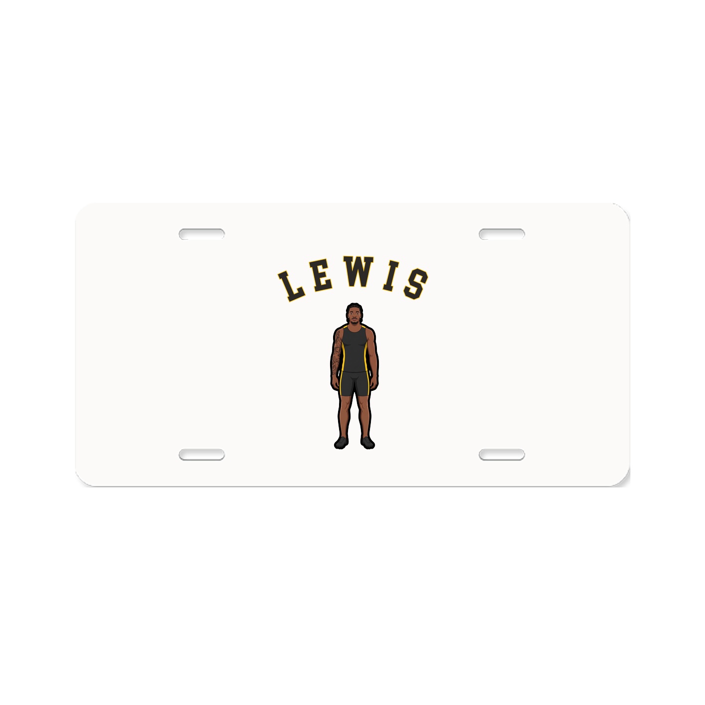 License Plate — Shirsey Arch in Classic
