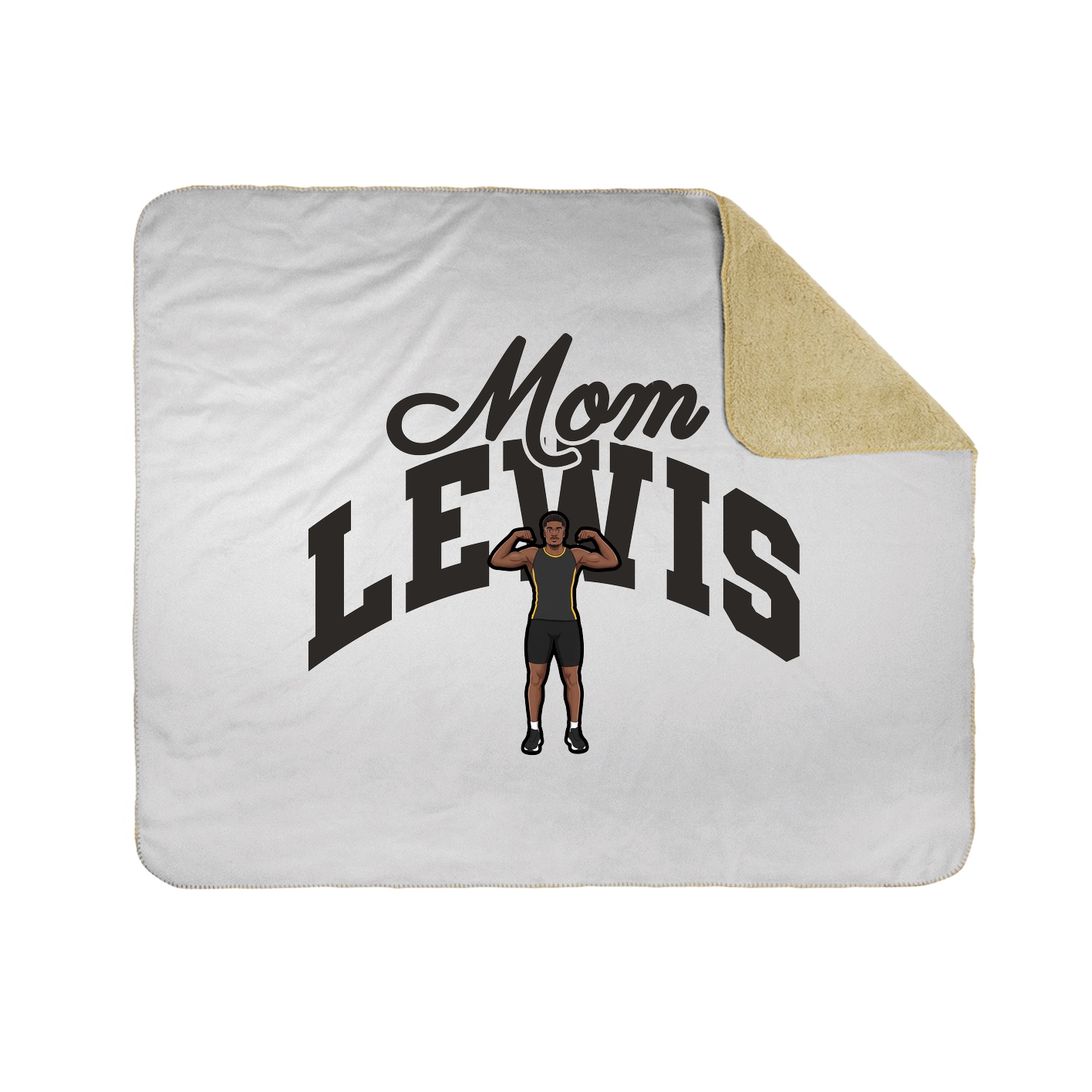 Throw Blanket — Mothers Day Arch in White