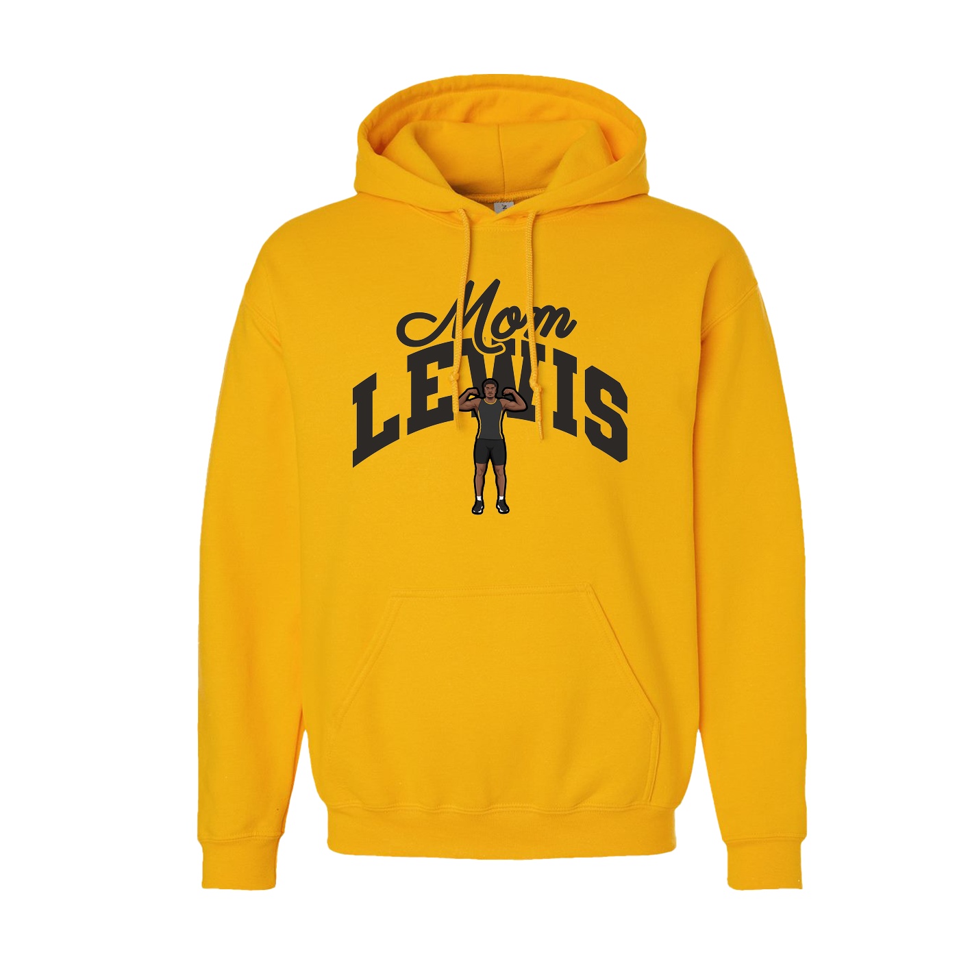 Hoodie — Mothers Day Arch in Gold