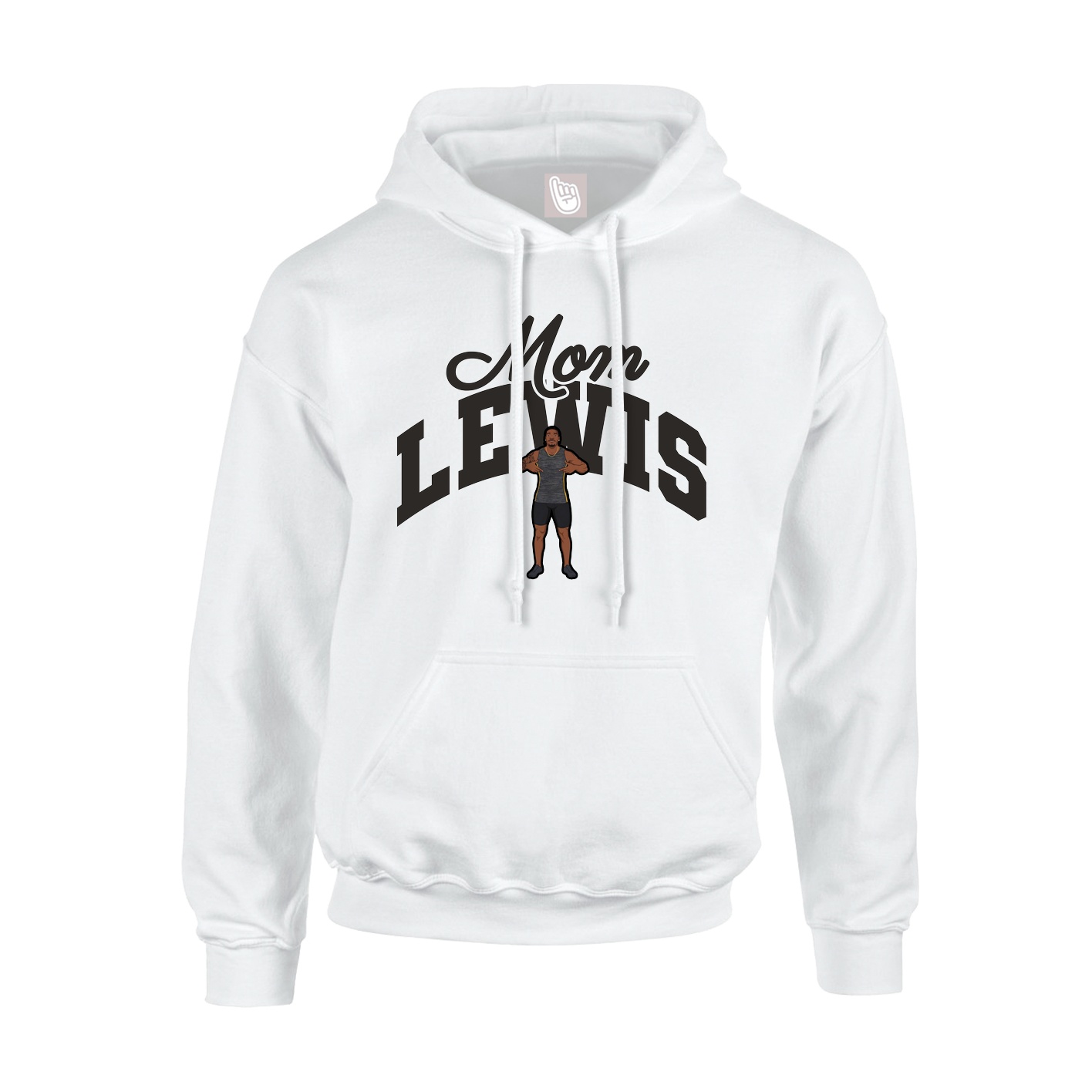 Hoodie — Mothers Day Arch in White