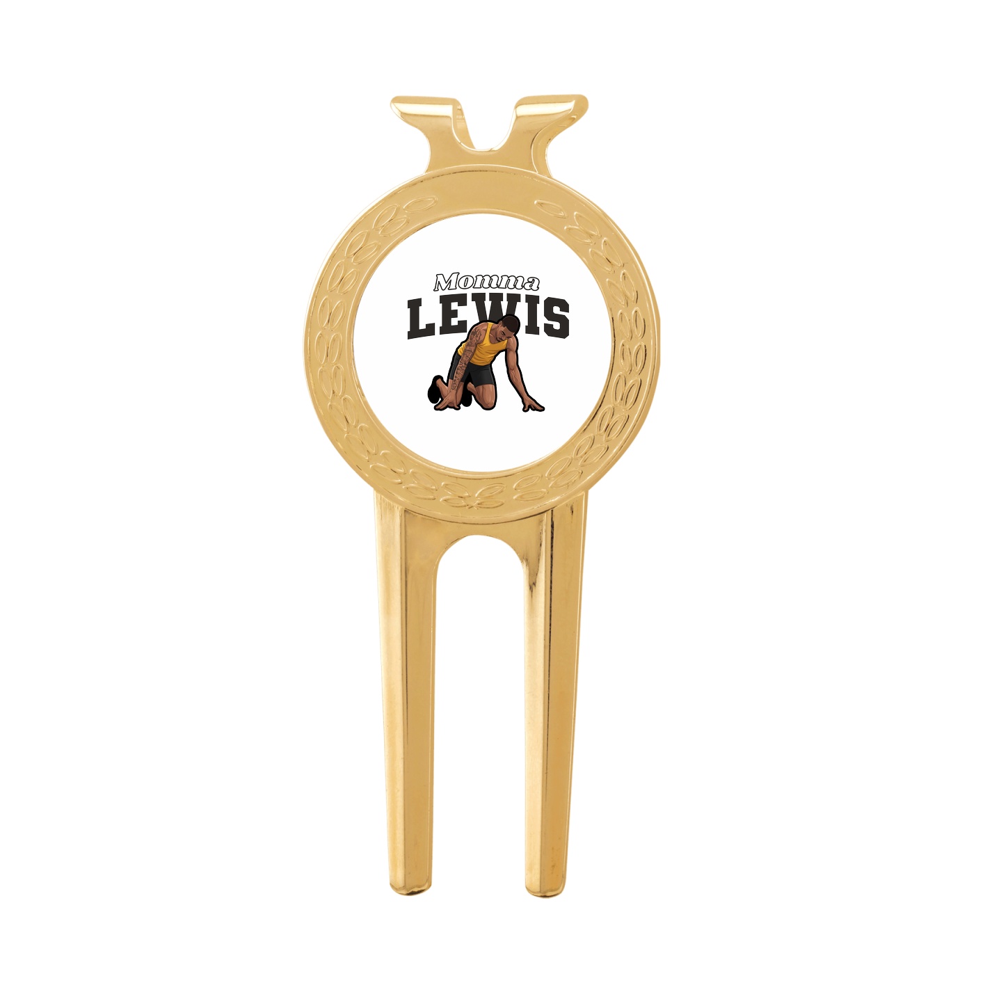 Divot Tool with Ball Marker — Mothers Day Block in Classic