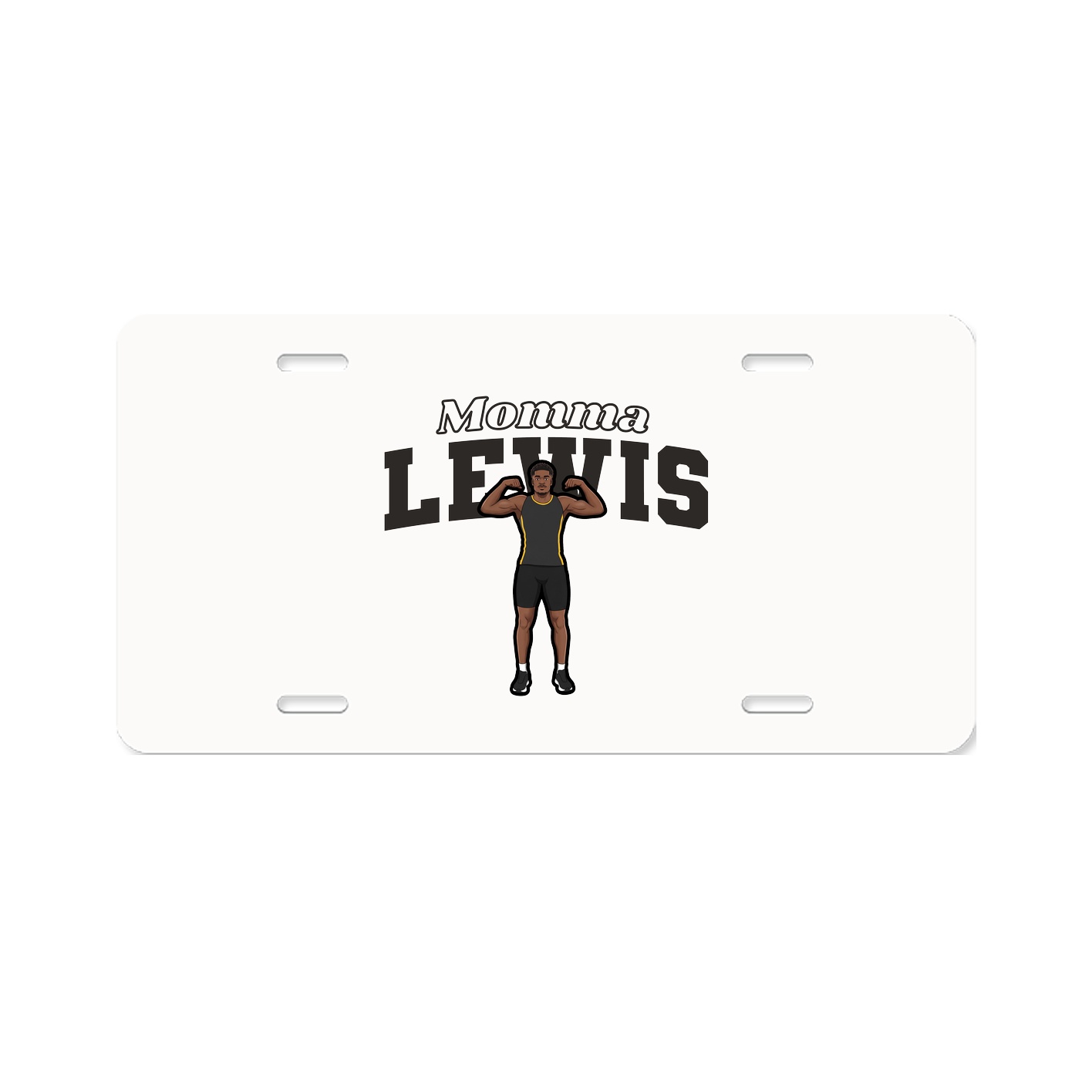 License Plate — Mothers Day Block in Classic