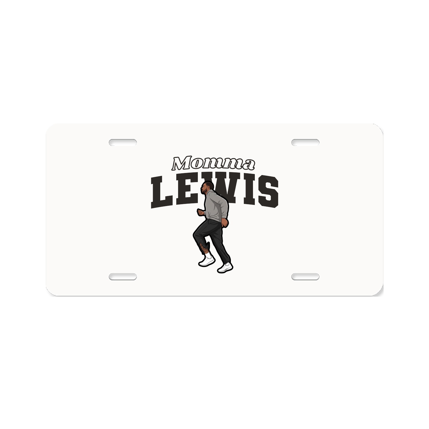 License Plate — Mothers Day Block in Classic