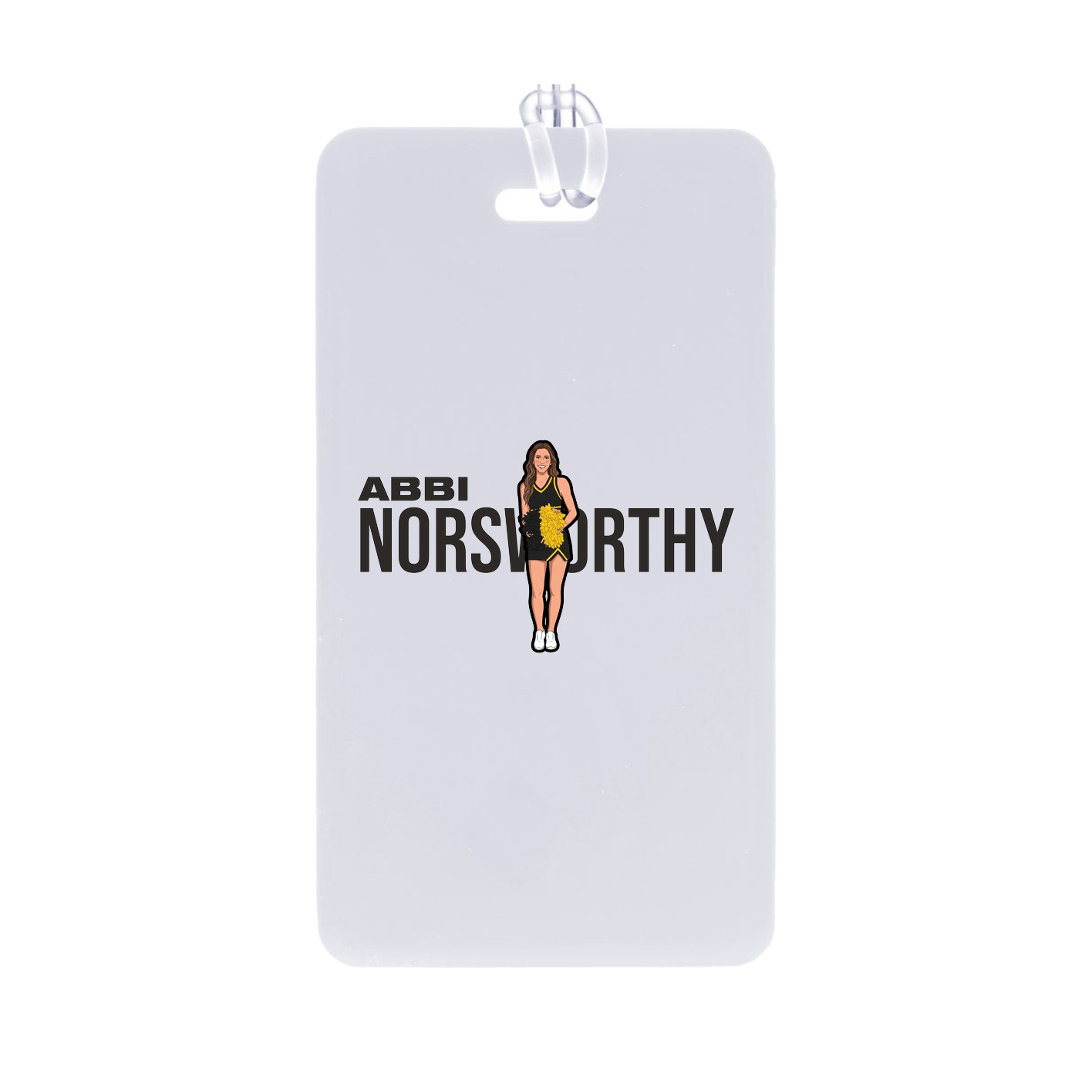 Bag Tag — Player Name in Classic