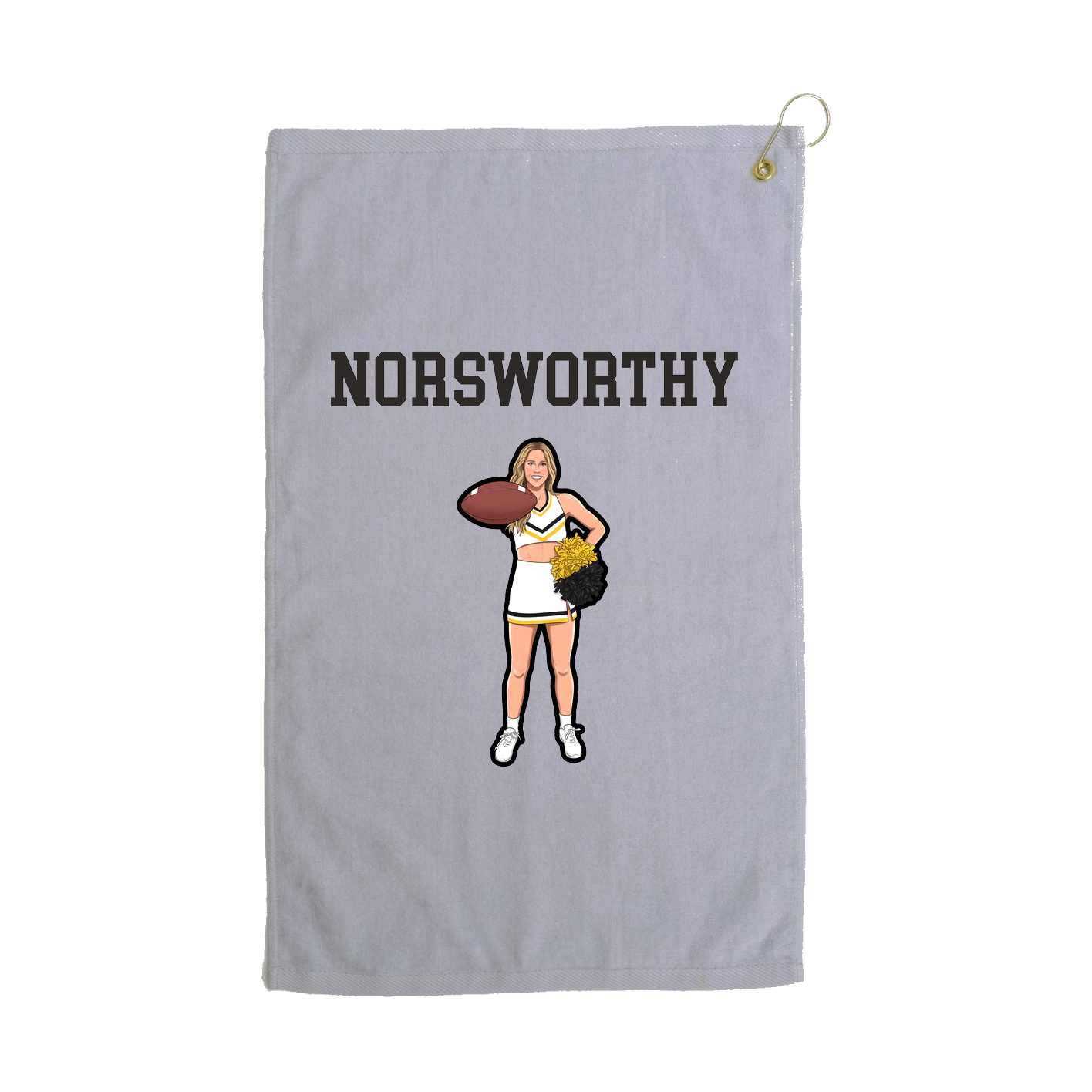 Golf Towel — Shirsey in Grey