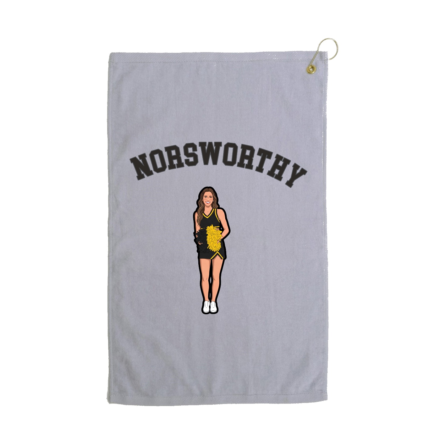 Golf Towel — Shirsey Arch in Grey