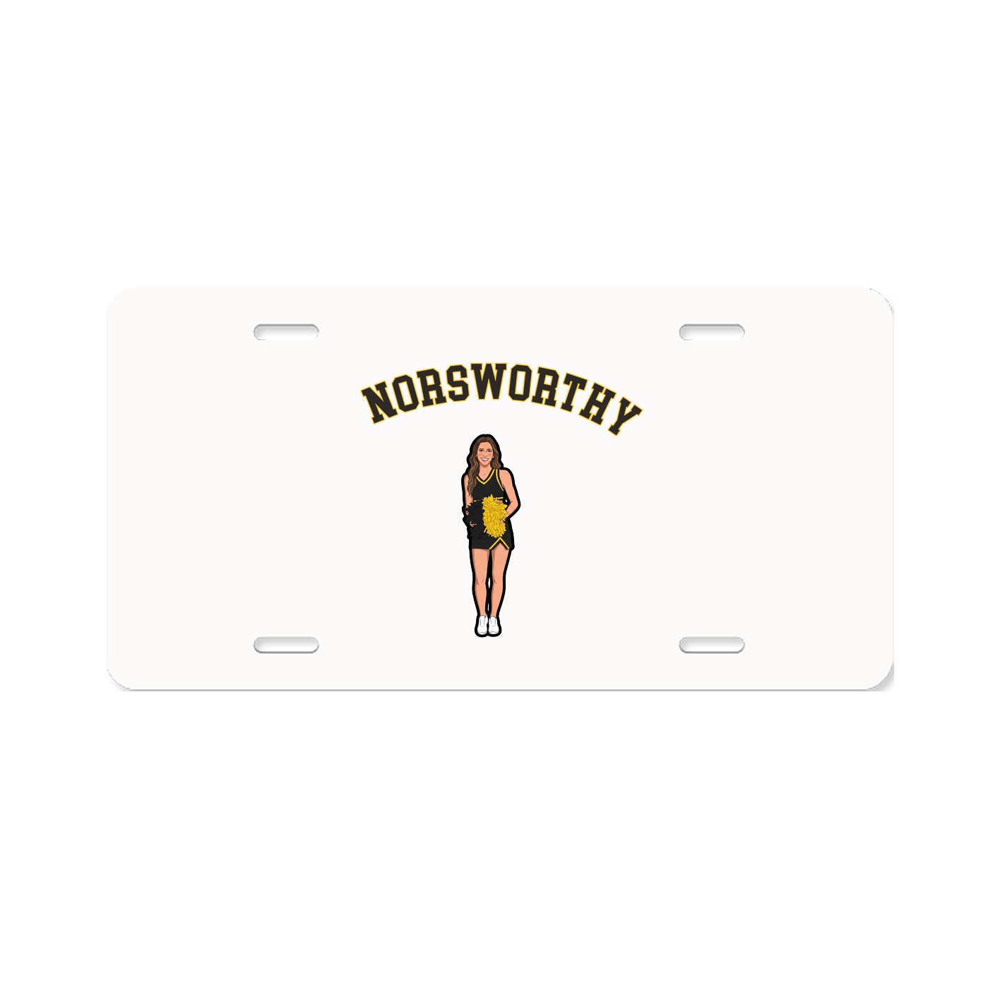 License Plate — Shirsey Arch in Classic