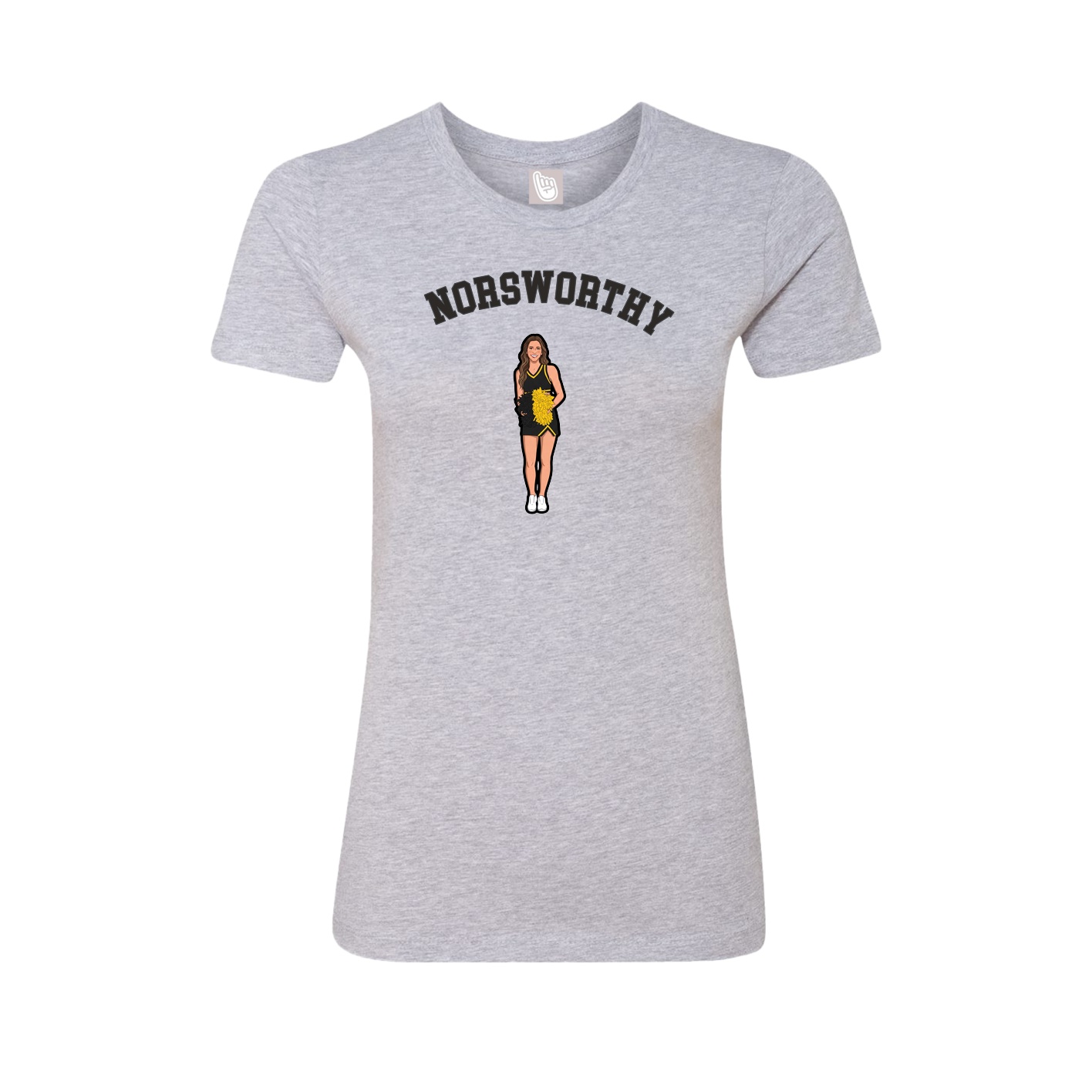 Womens Tee — Shirsey Arch in Grey