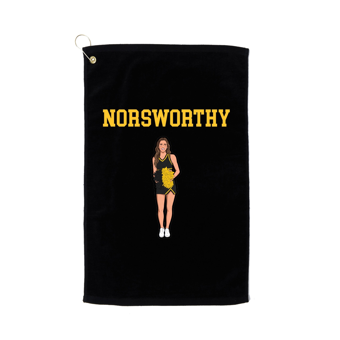 Golf Towel — Shirsey in Black