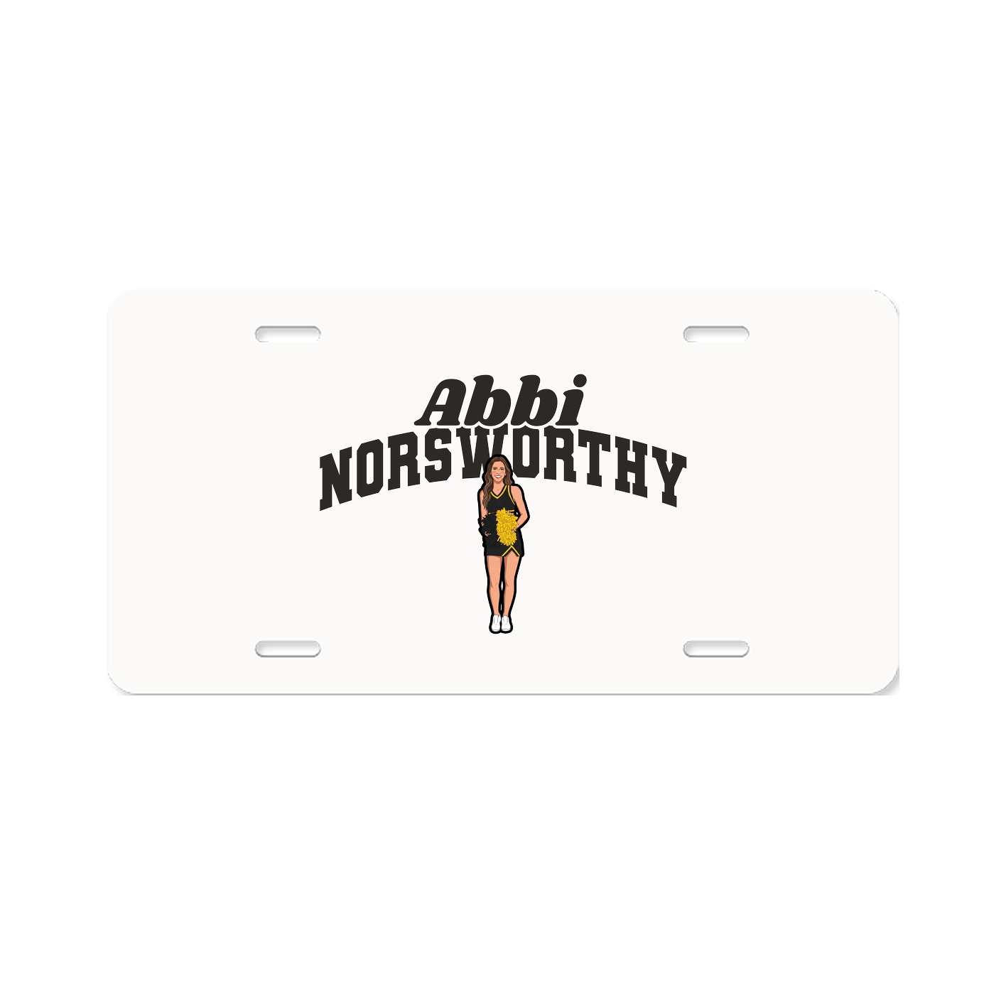 License Plate — Signature Arch in Classic