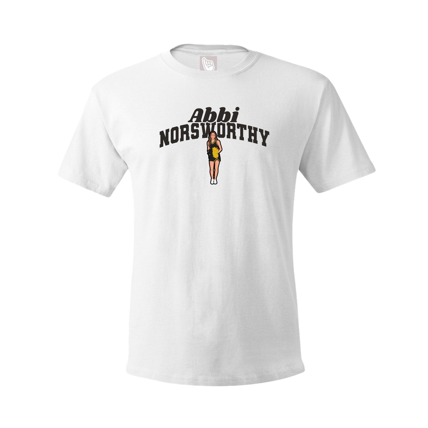 Youth Tee — Signature Arch in White