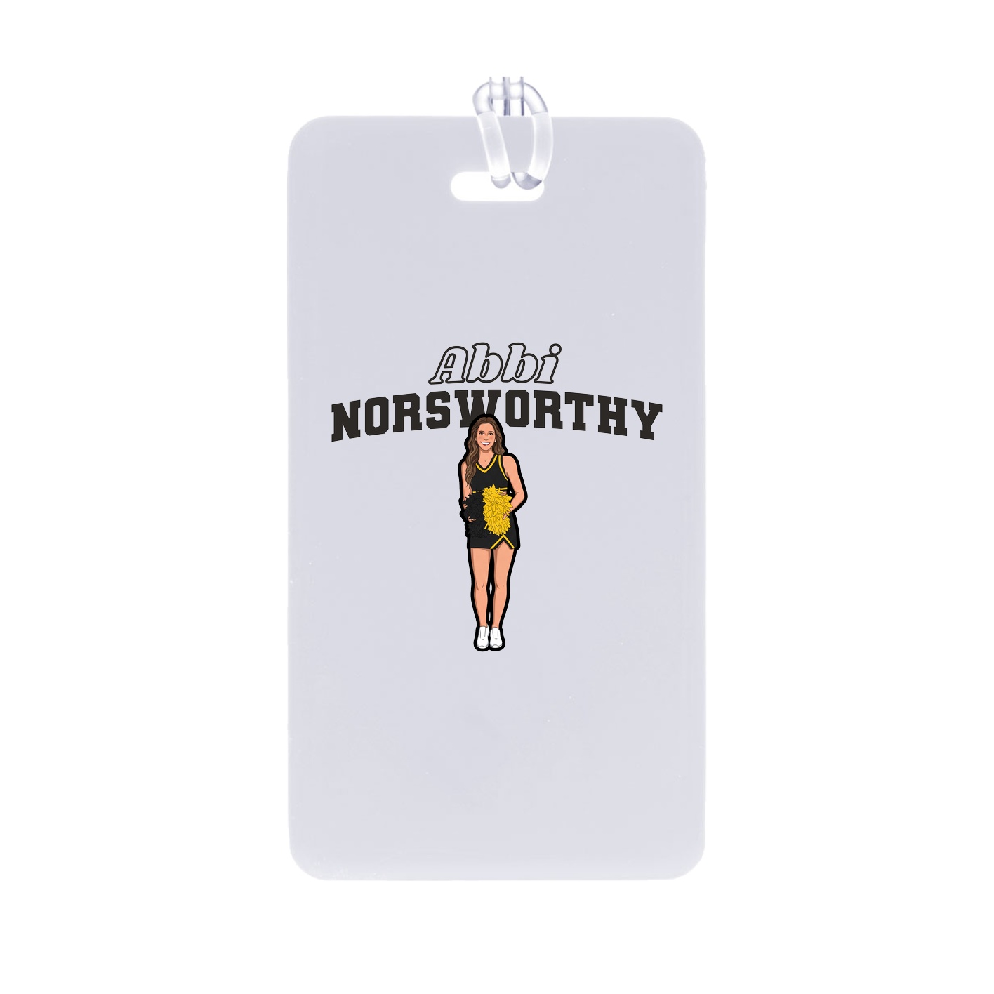 Bag Tag — Name Arch in Classic