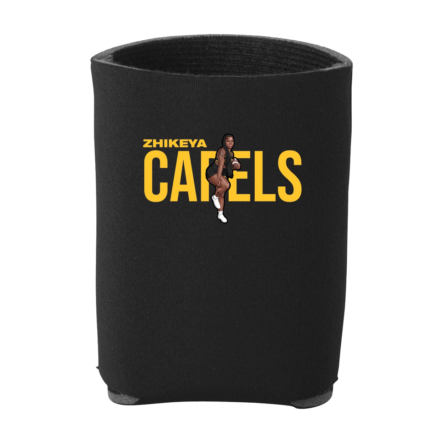 Can Holder — Player Name in Black