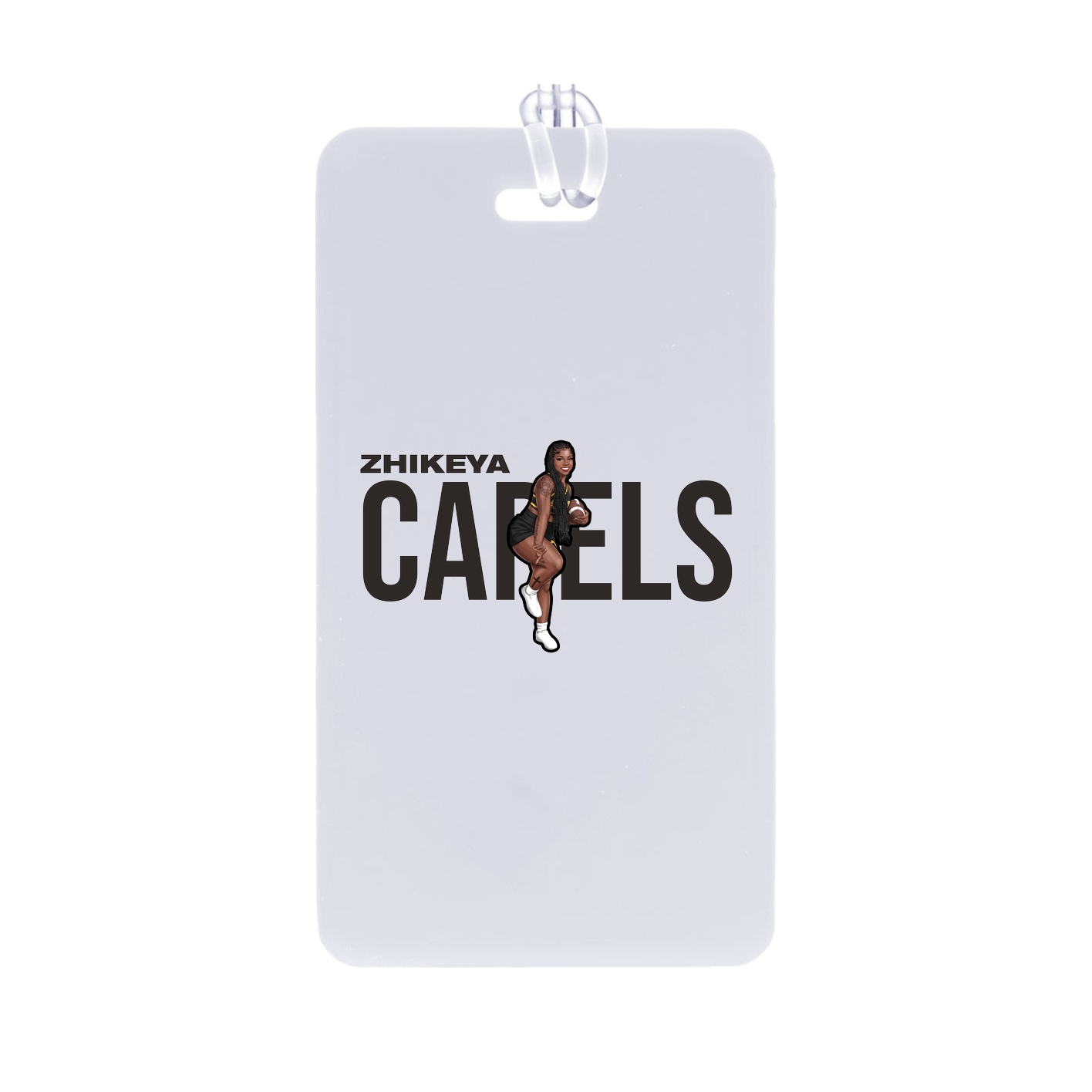 Bag Tag — Player Name in Classic