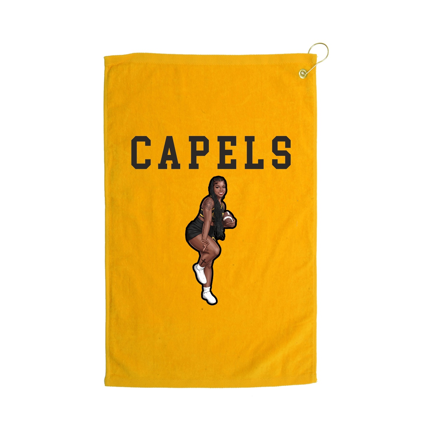 Golf Towel — Shirsey in Gold