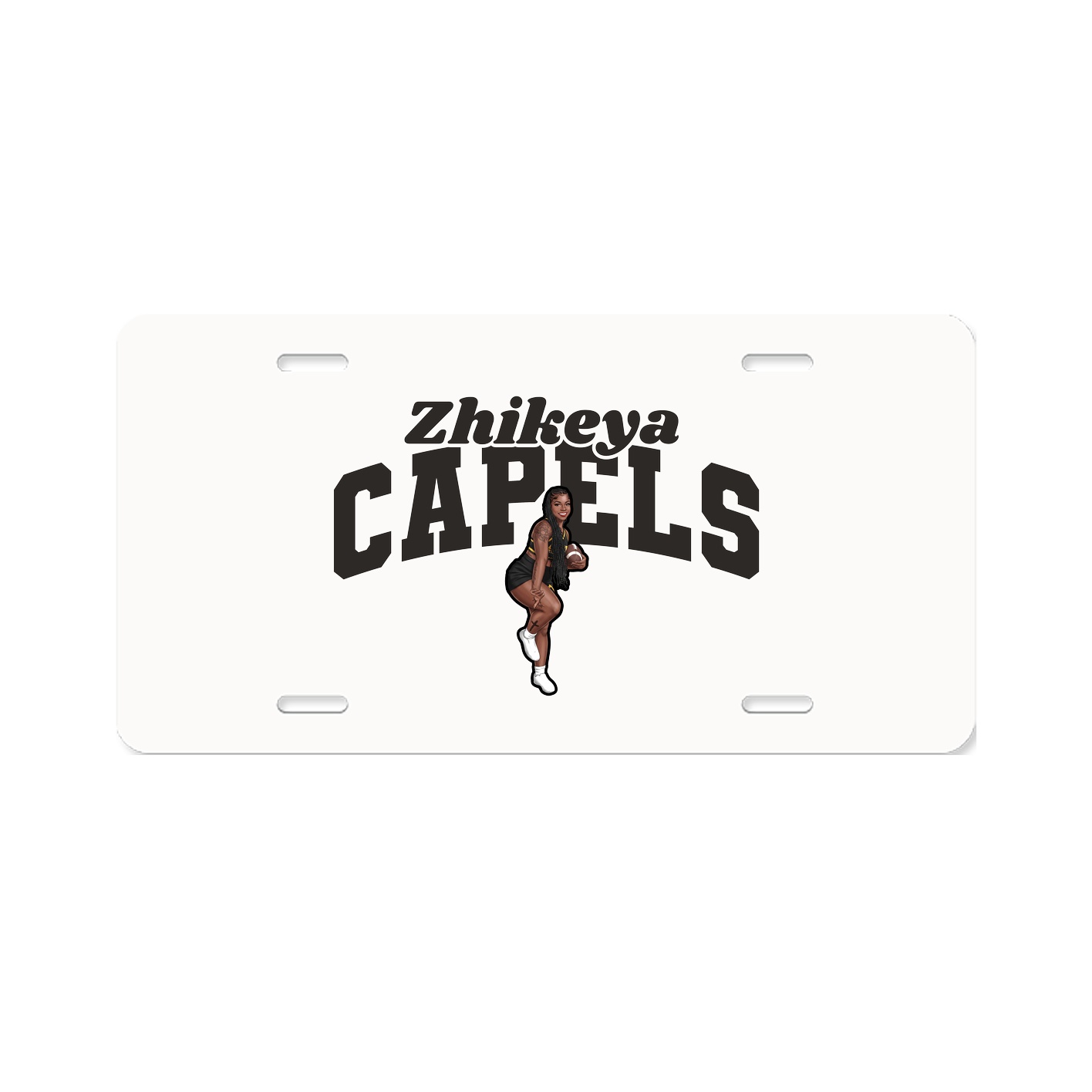License Plate — Signature Arch in Classic
