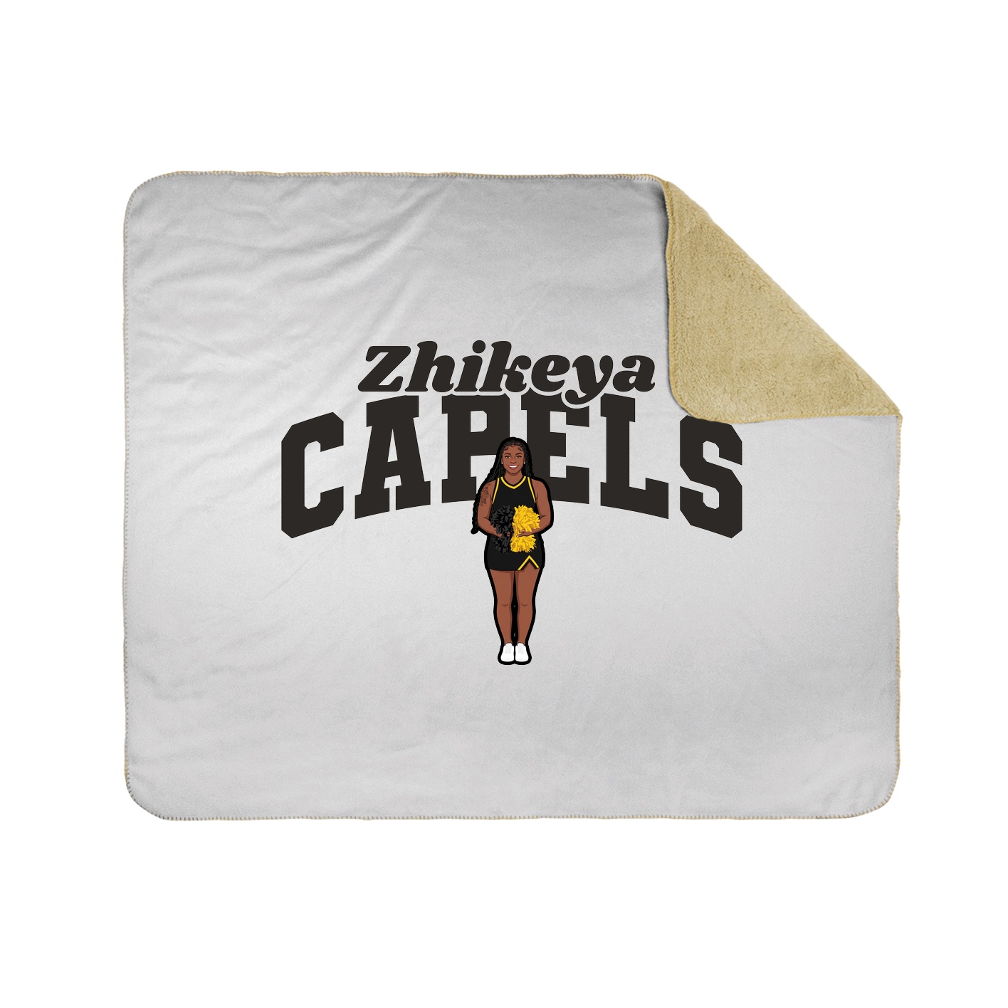 Throw Blanket — Signature Arch in White