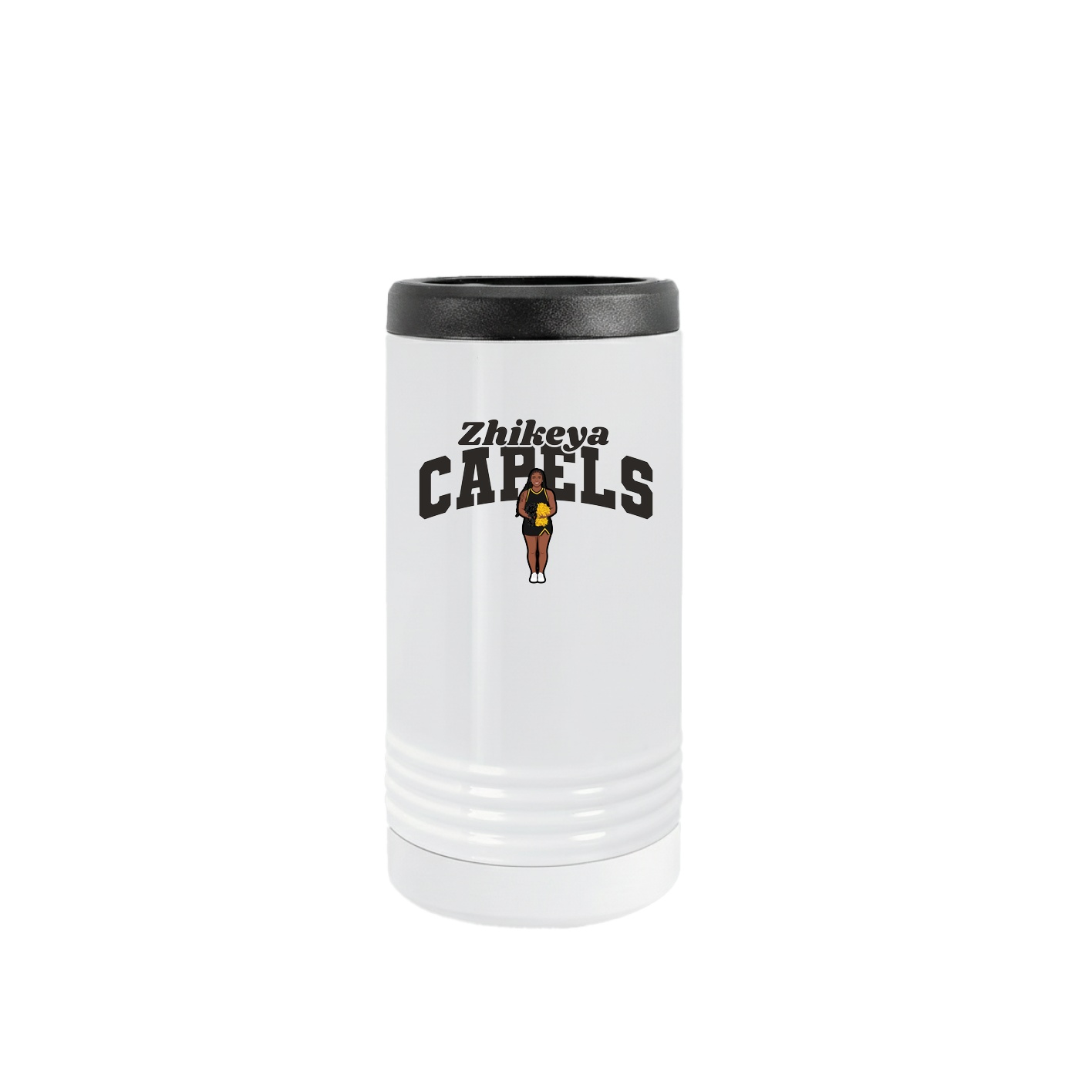Slim Beverage Holder — Signature Arch in White