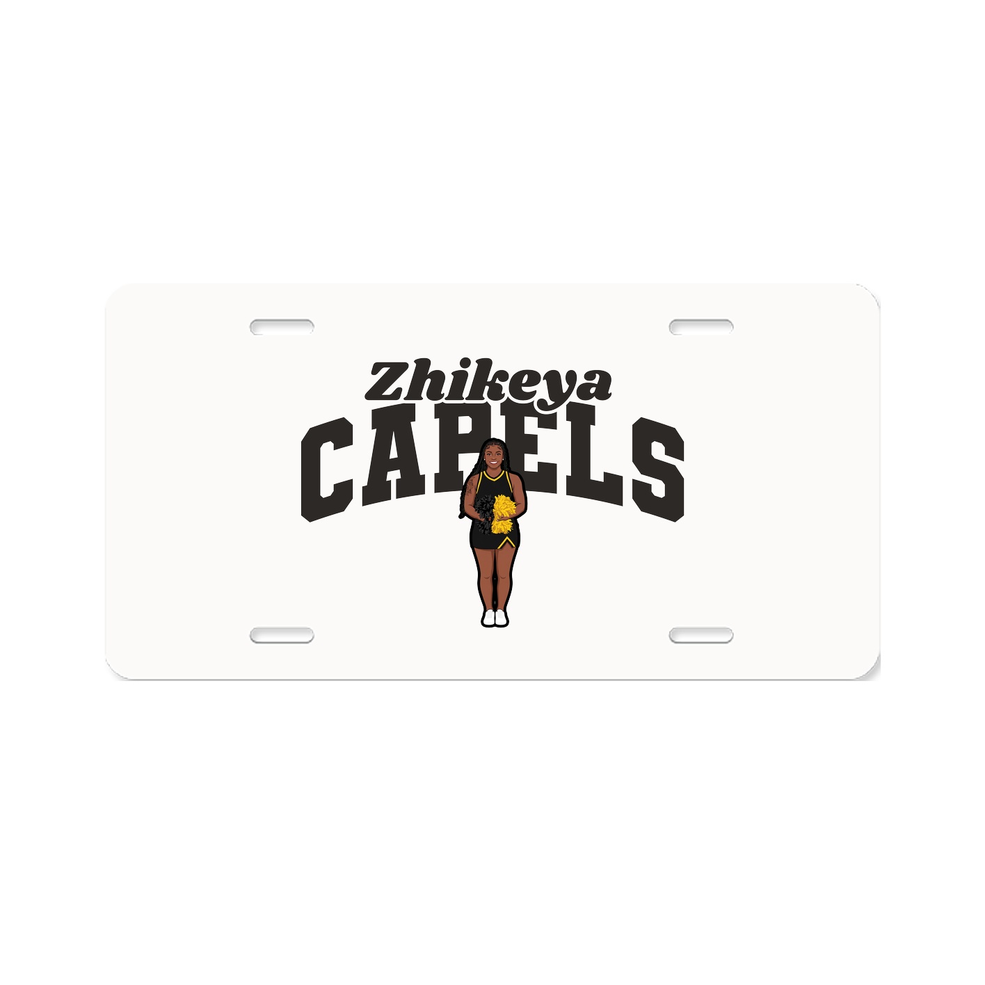 License Plate — Signature Arch in Classic