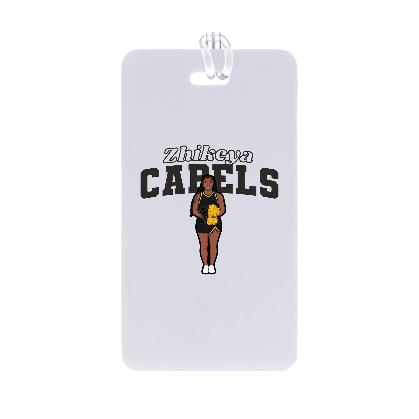Bag Tag — Name Arch in Classic