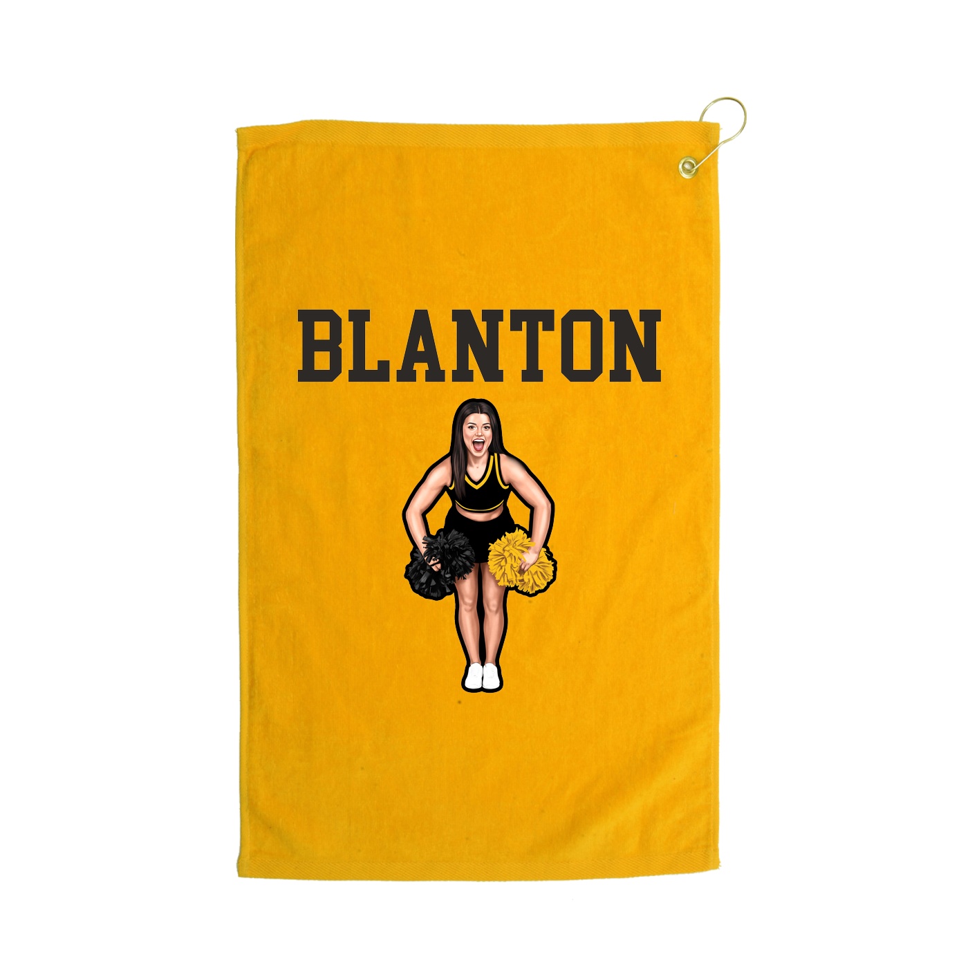 Golf Towel — Shirsey in Gold