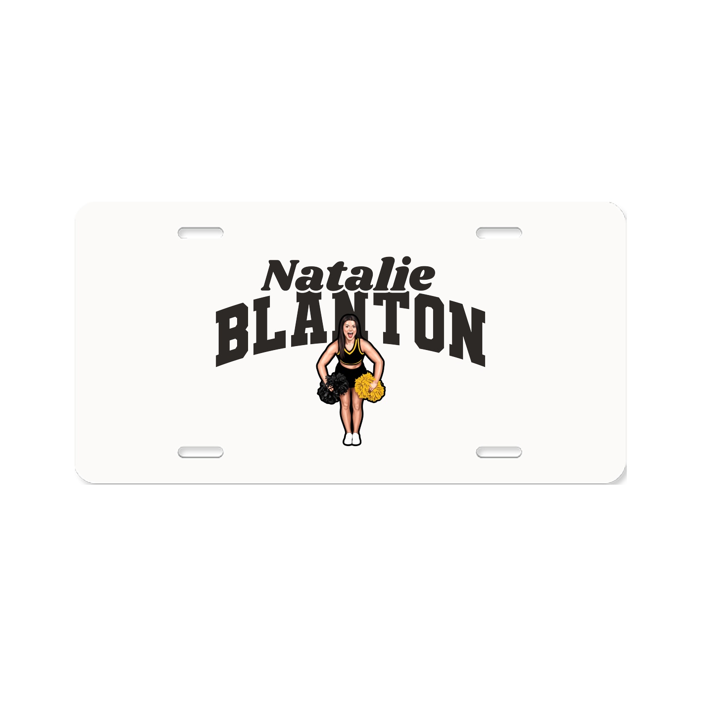 License Plate — Signature Arch in Classic