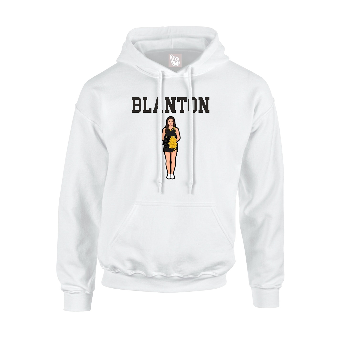 Youth Hoodie — Shirsey in White