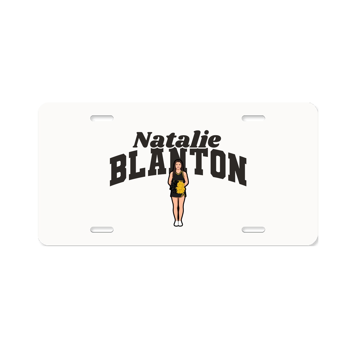 License Plate — Signature Arch in Classic