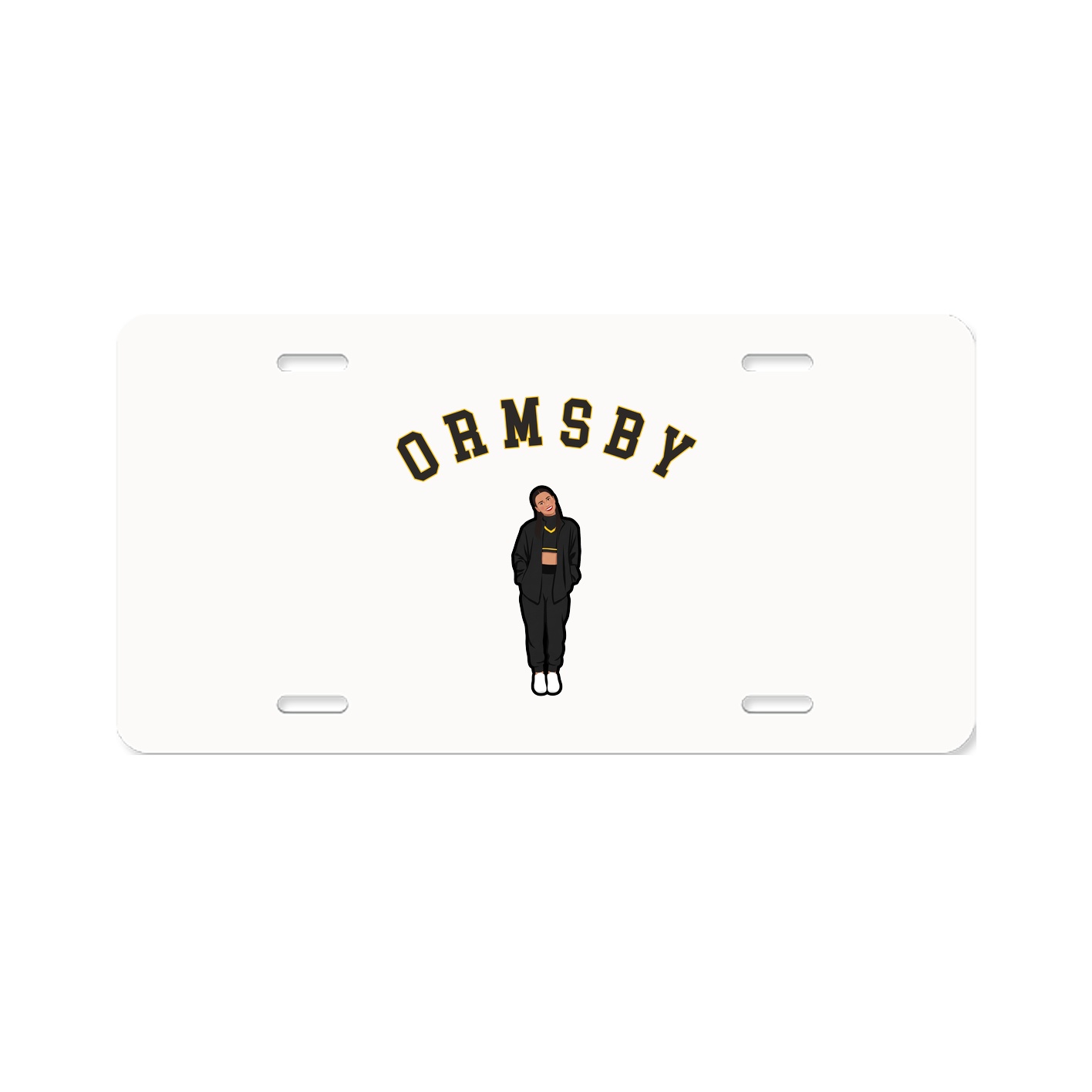 License Plate — Shirsey Arch in Classic