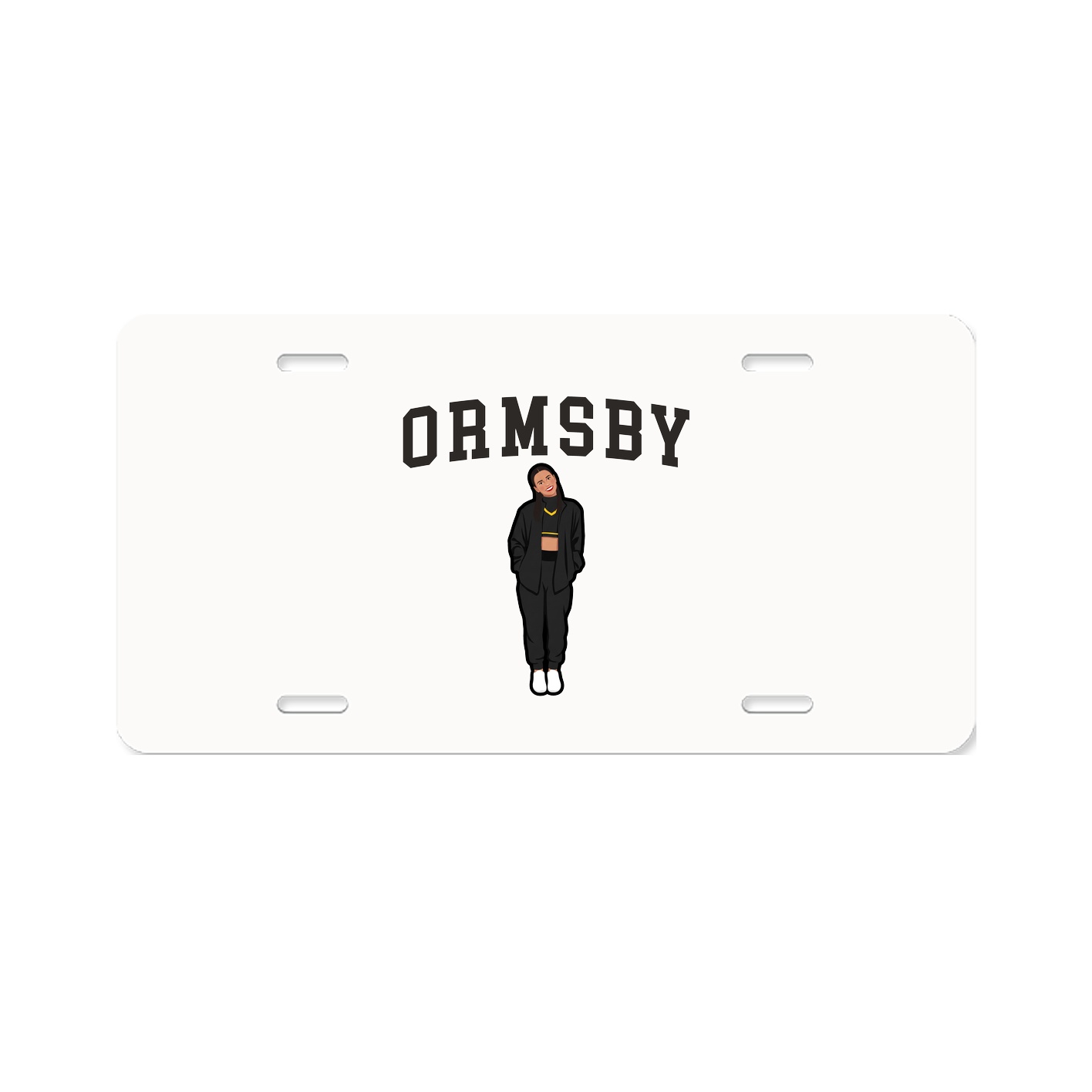License Plate — Shirsey in Classic