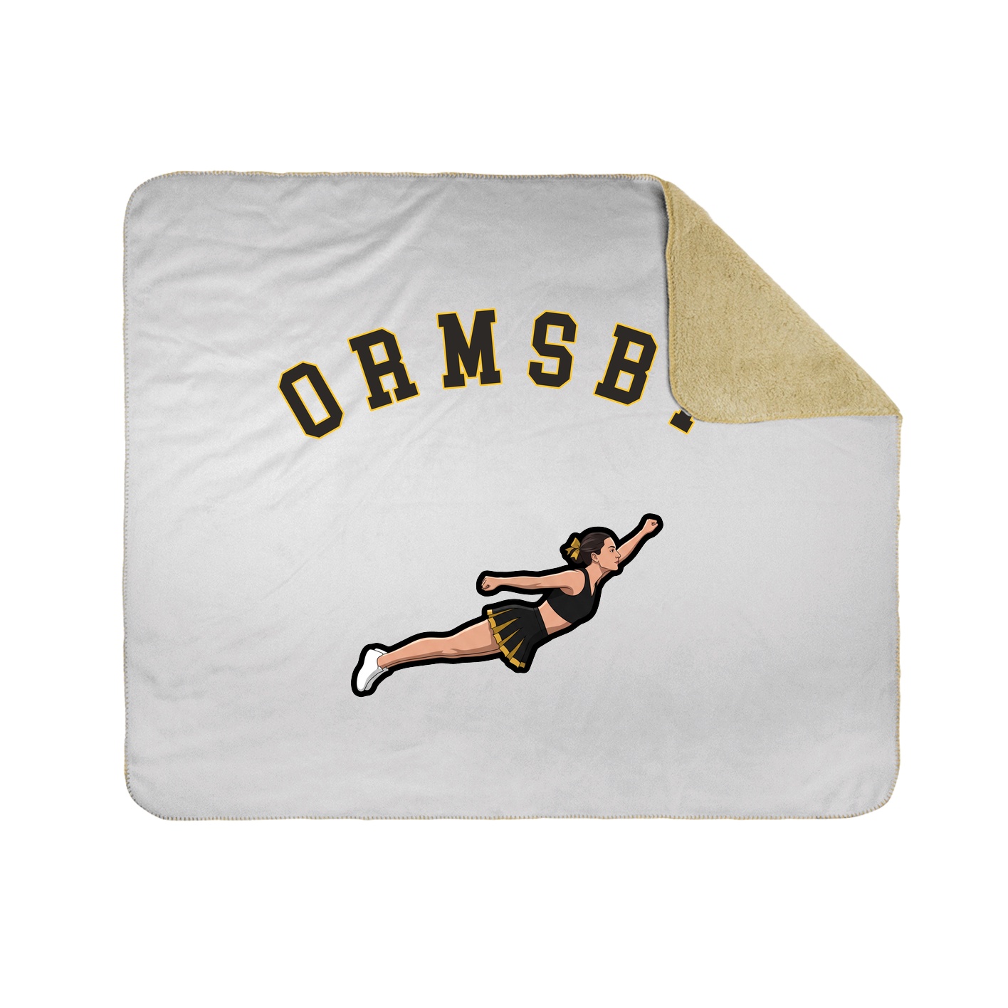 Throw Blanket — Shirsey Arch in White