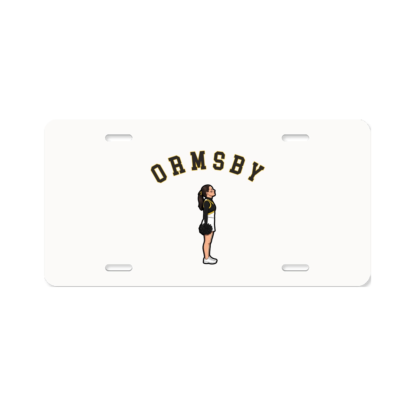 License Plate — Shirsey Arch in Classic