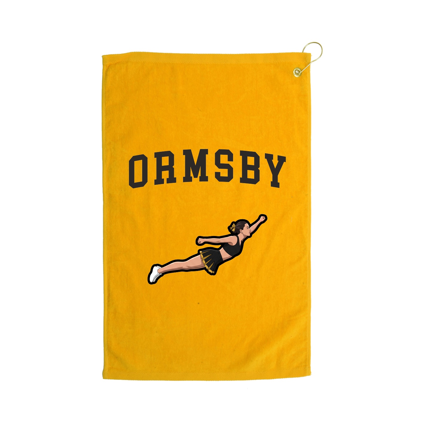 Golf Towel — Shirsey in Gold