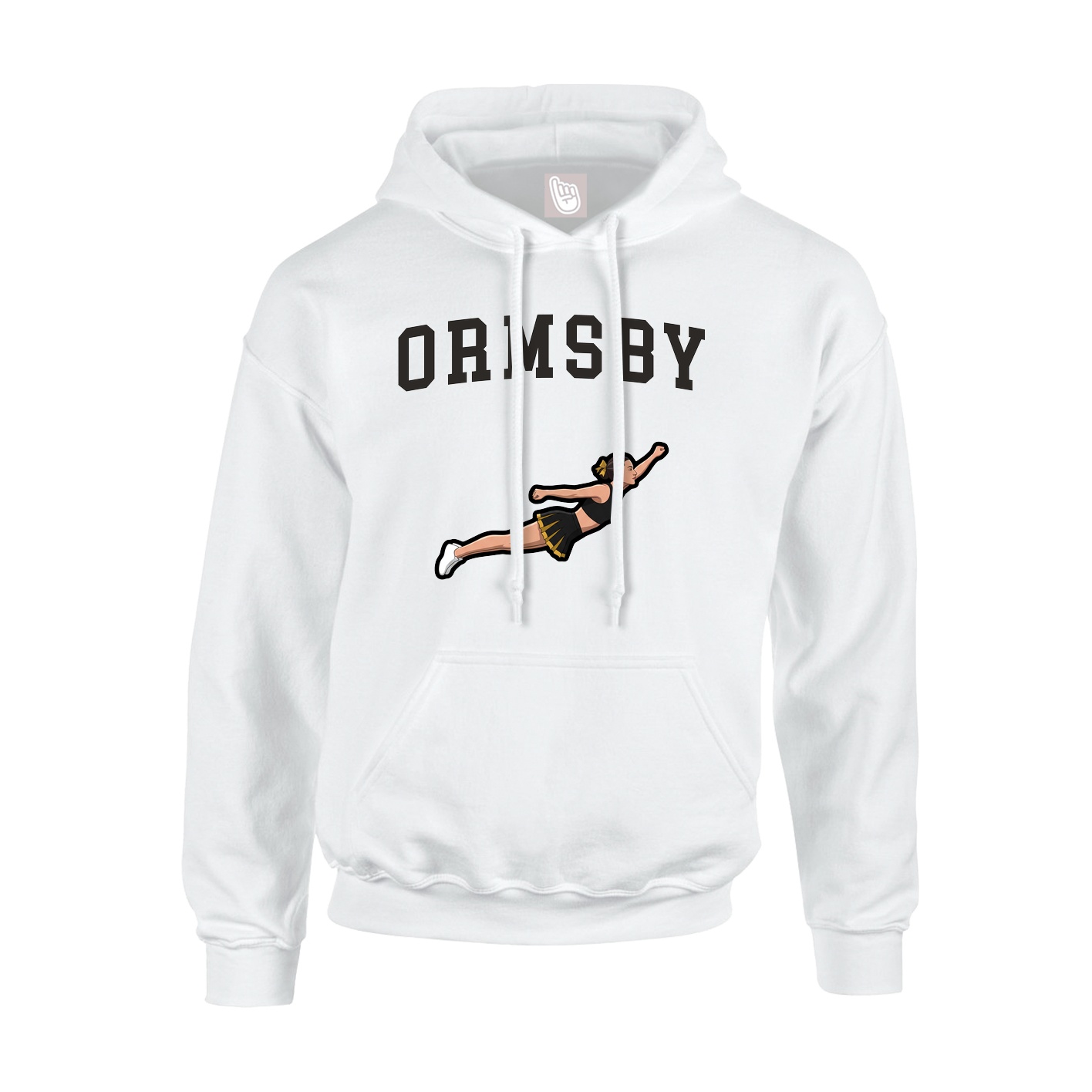 Youth Hoodie — Shirsey in White