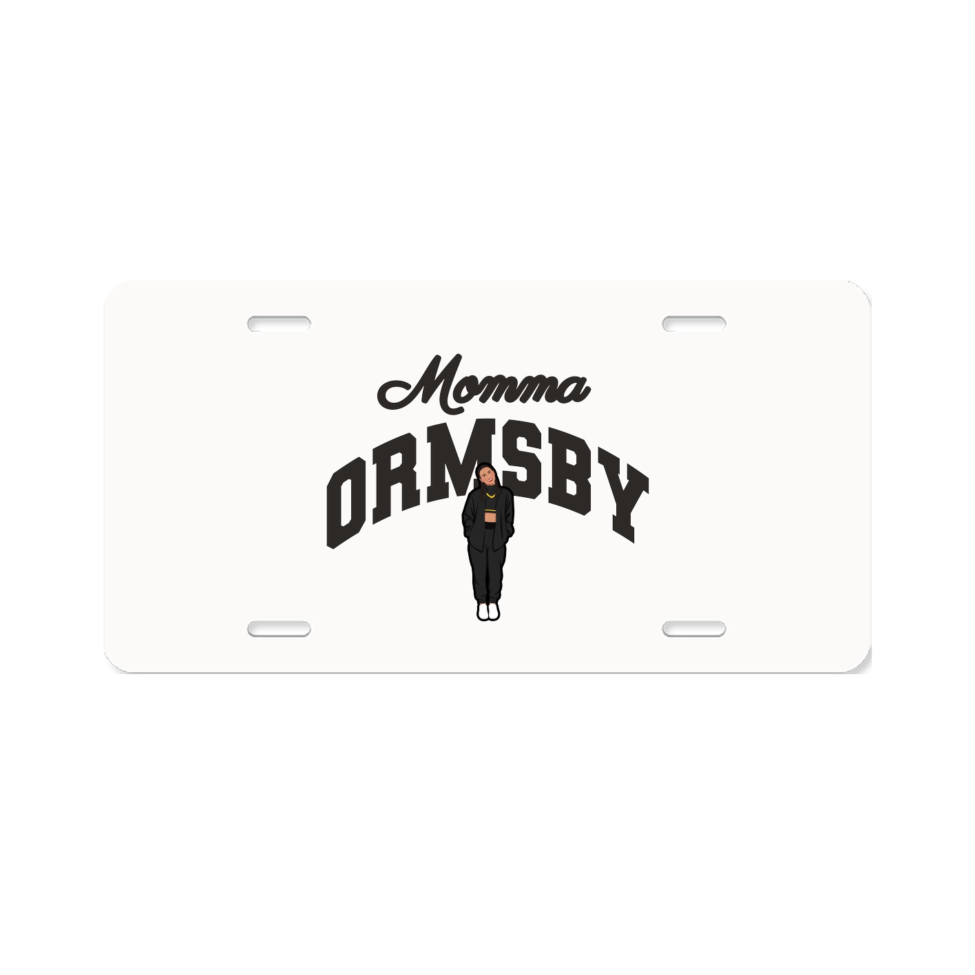 License Plate — Mothers Day Arch in Classic
