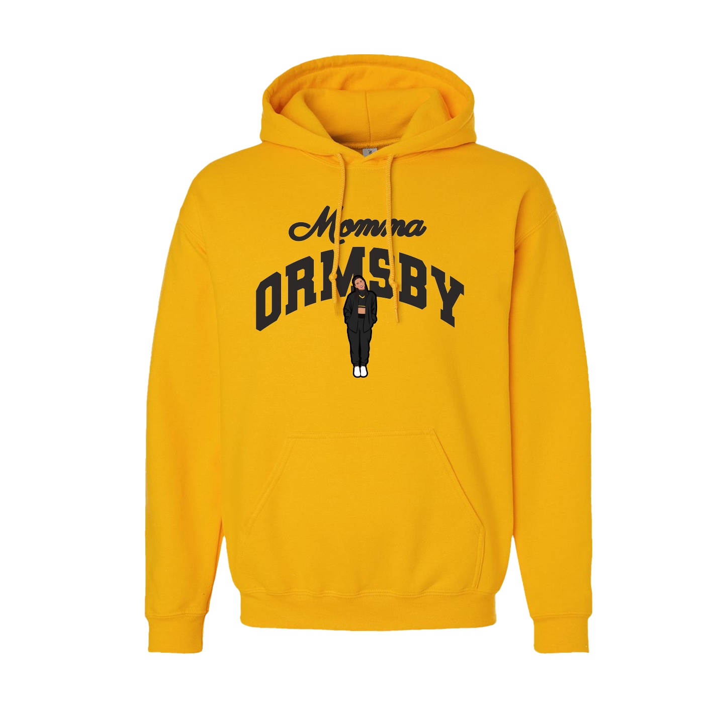 Youth Hoodie — Mothers Day Arch in Gold