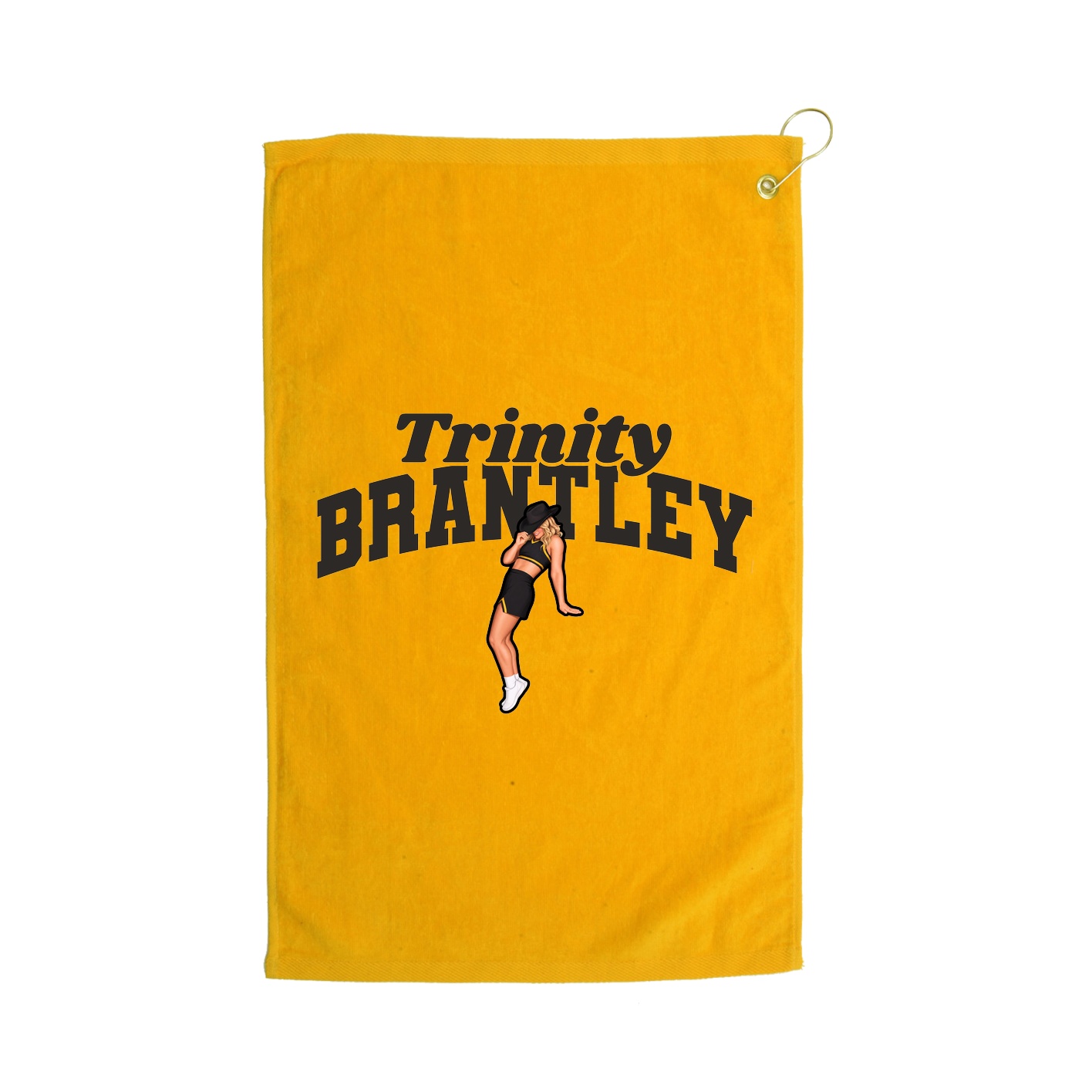 Golf Towel — Signature Arch in Gold