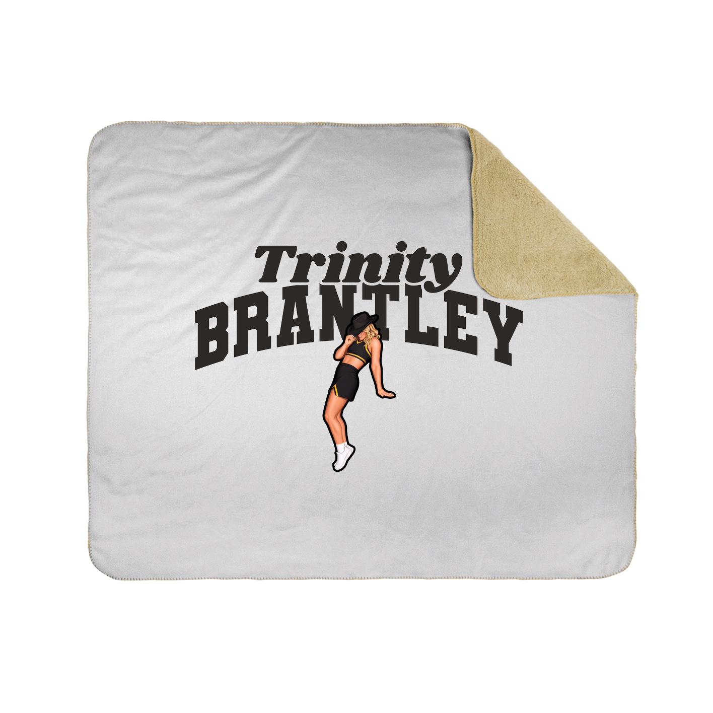 Throw Blanket — Signature Arch in White