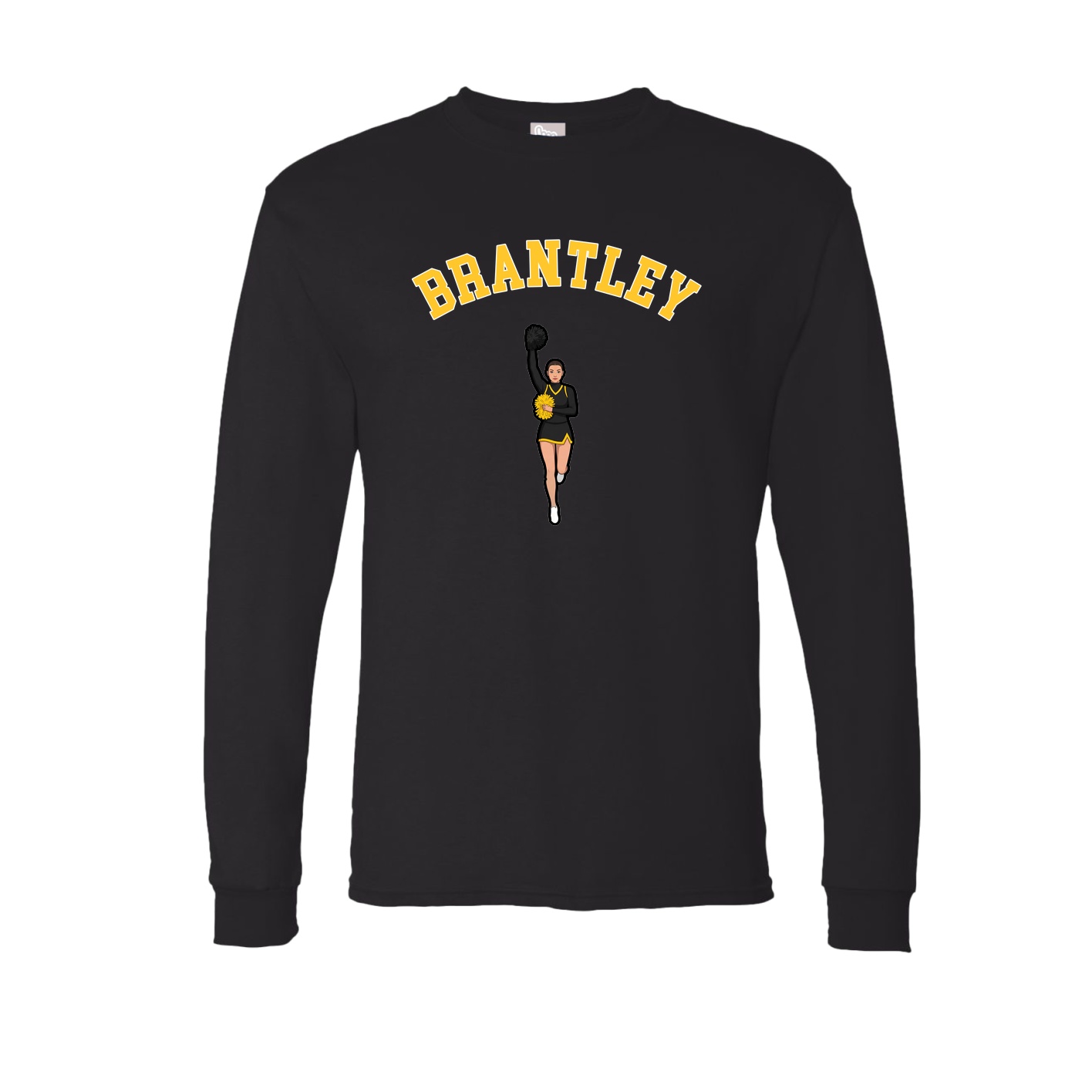 Long Sleeve Tee — Shirsey Arch in Black