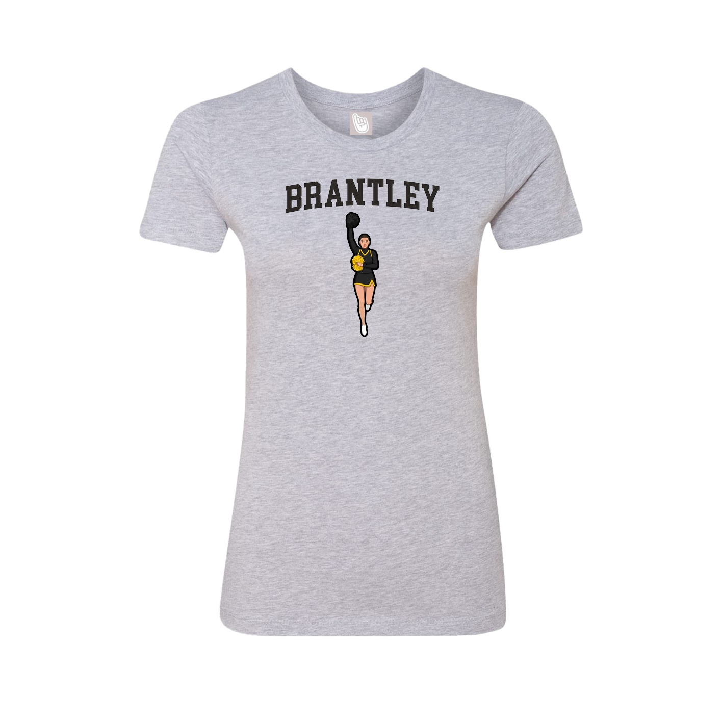 Fitted Women's Tee — Shirsey in Grey