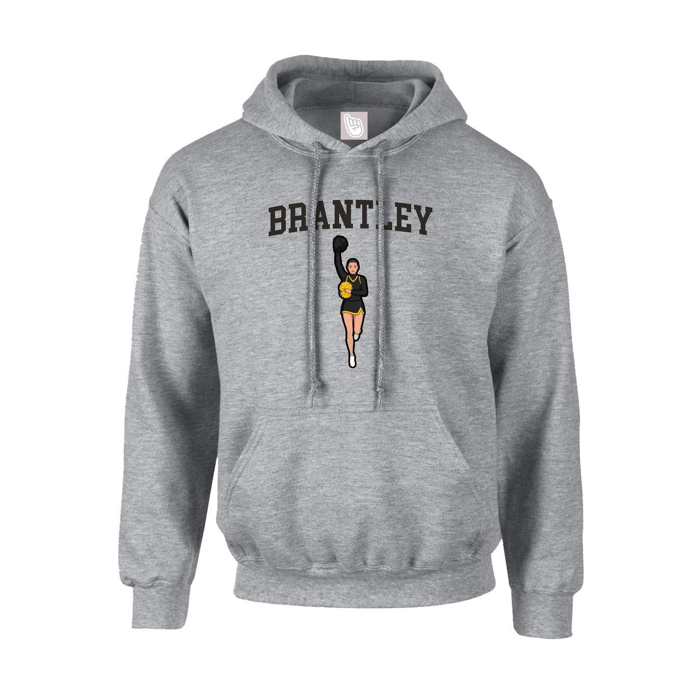Hoodie — Shirsey in Grey