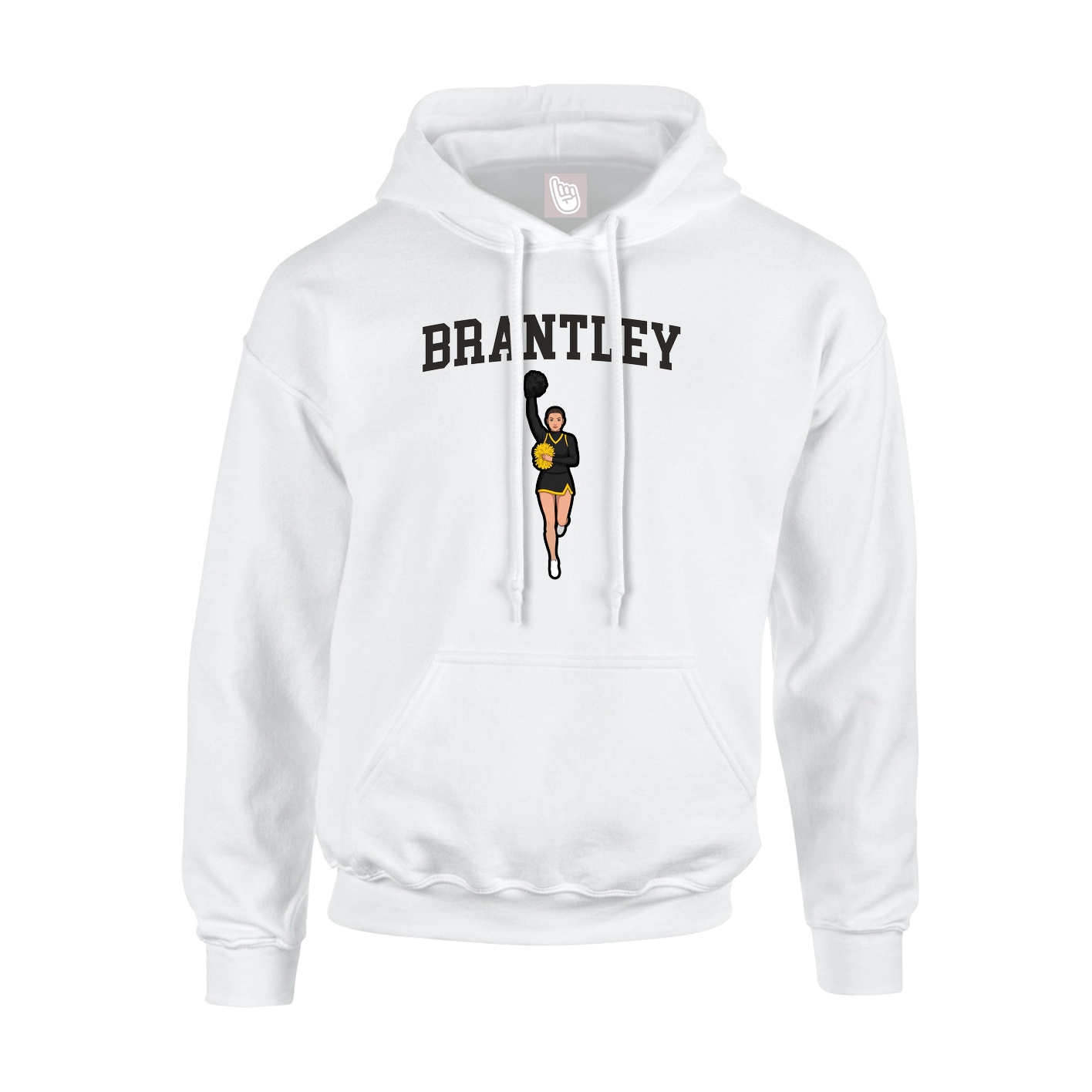 Hoodie — Shirsey in White