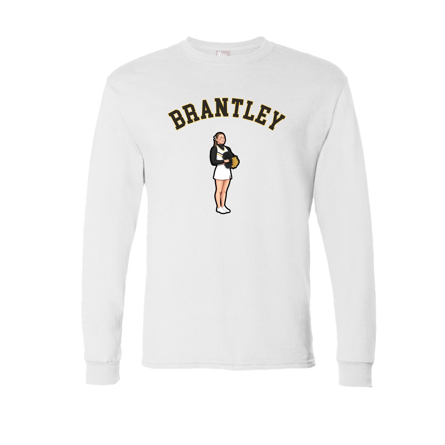 Long Sleeve Tee — Shirsey Arch in White